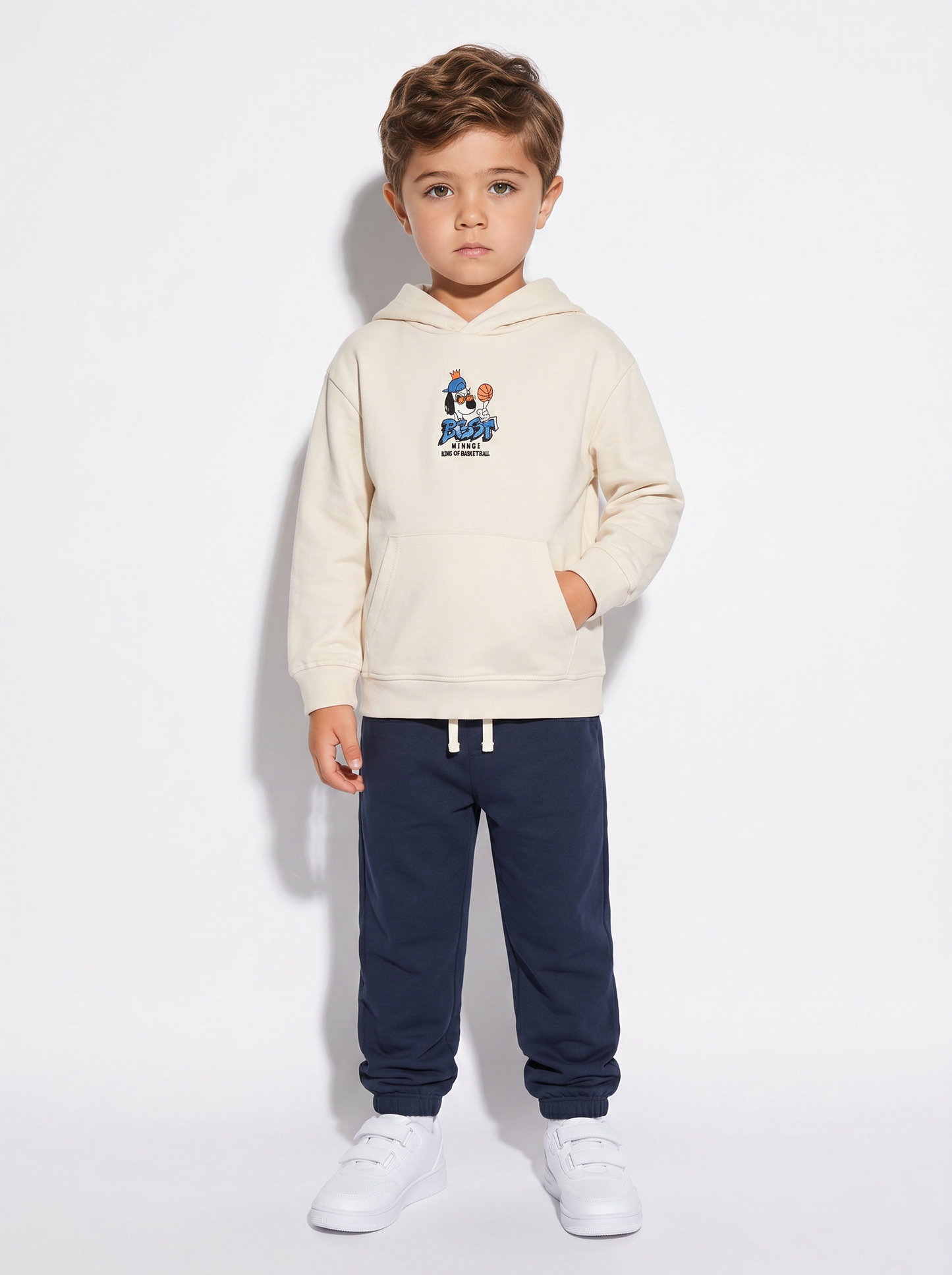 Joggers Comfort in Cotone Elasticizzato - Blu