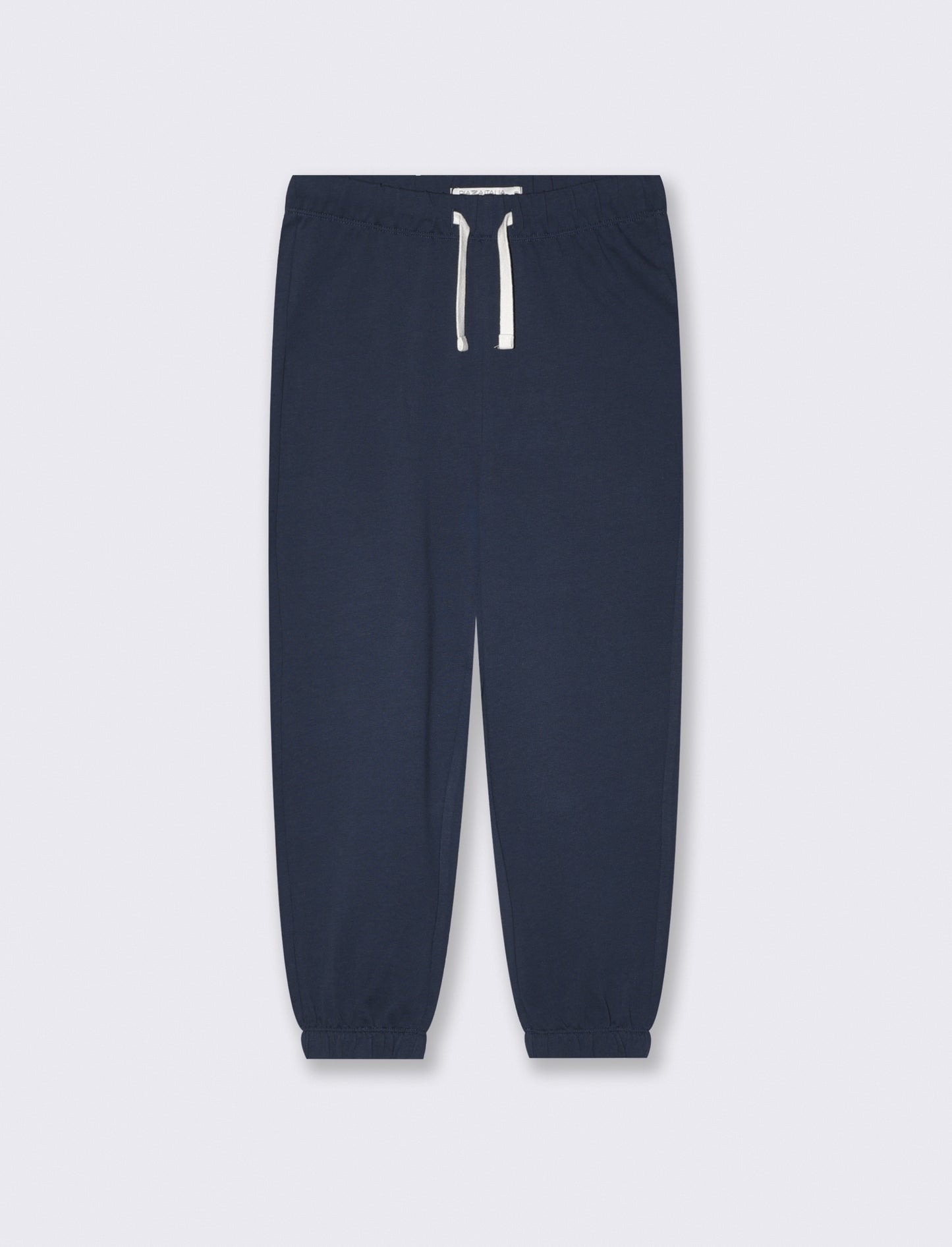 Joggers Comfort in Cotone Elasticizzato - Blu