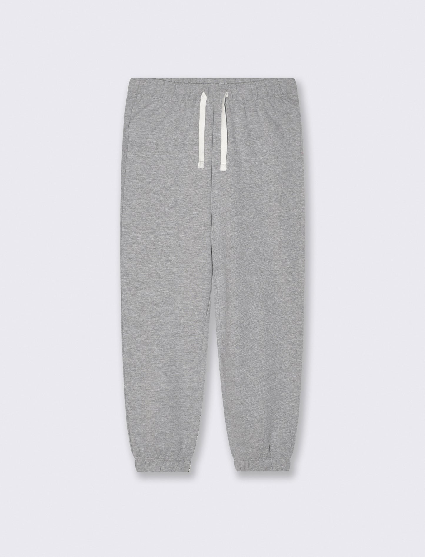 Joggers Comfort in Cotone Elasticizzato - Grigio mel.