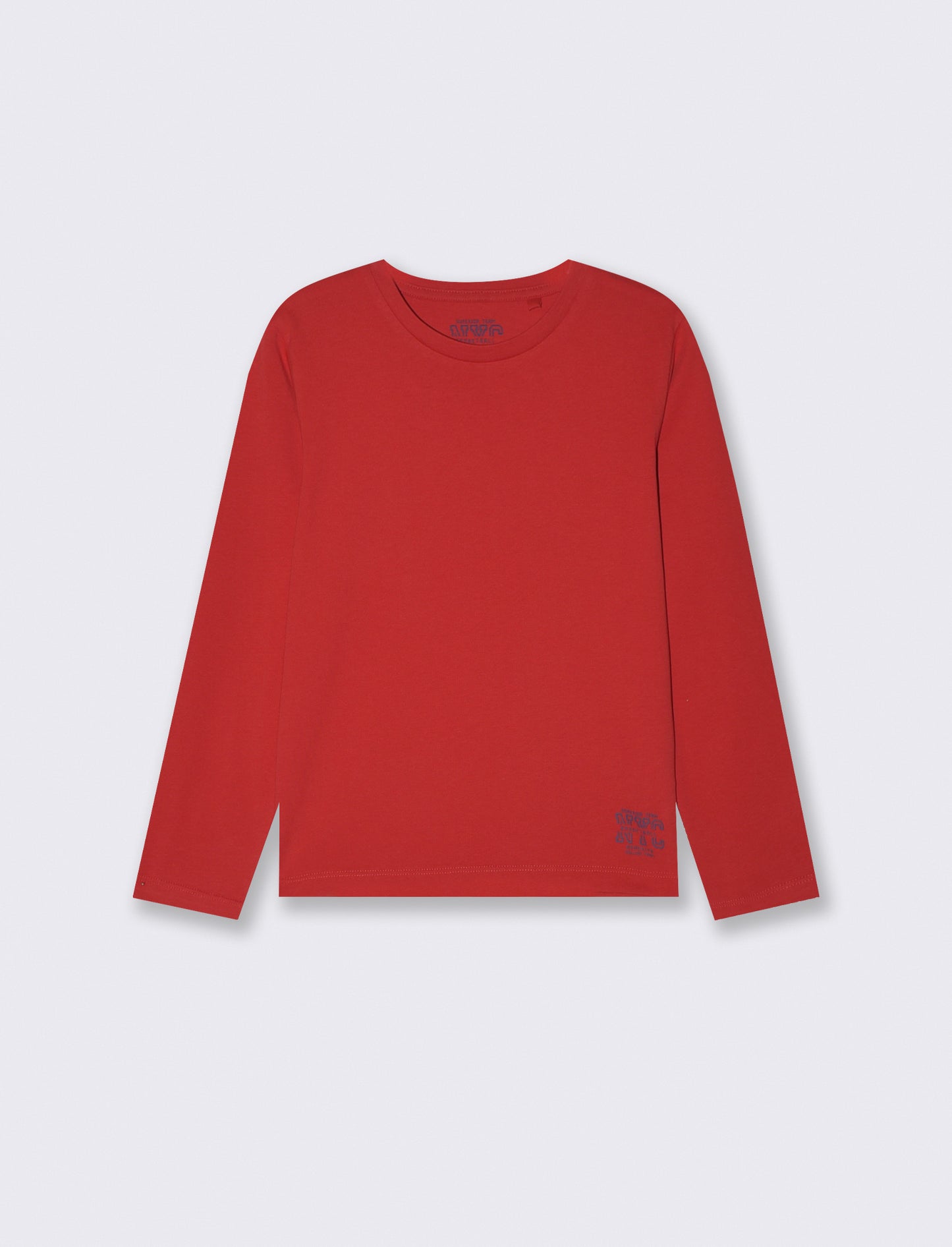 College style long sleeve t-shirt - Red