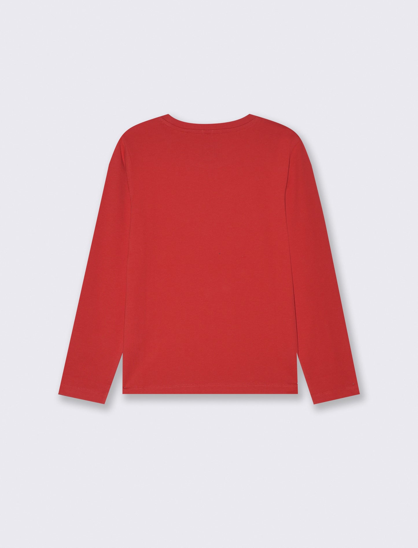 College style long sleeve t-shirt - Red