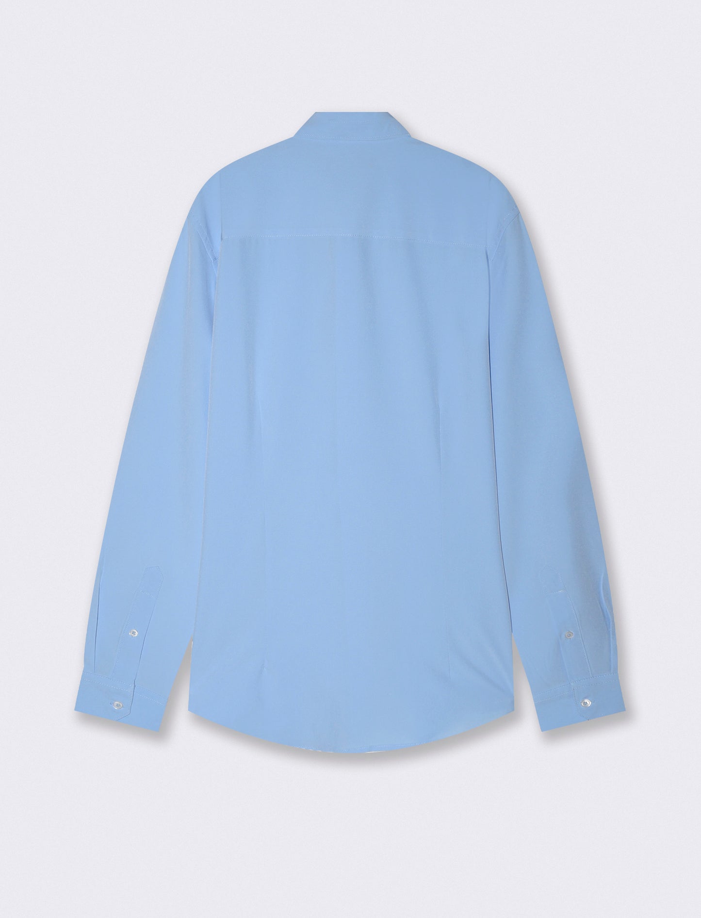 Regular Fit Technical Fabric Shirt - Sky blue