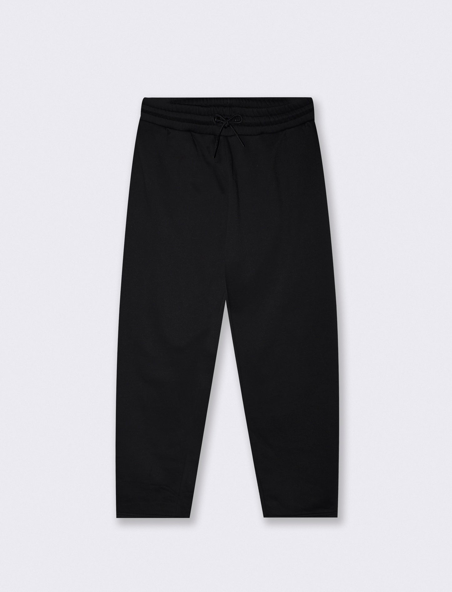 Pantaloni in felpa con vita jogger - Nero