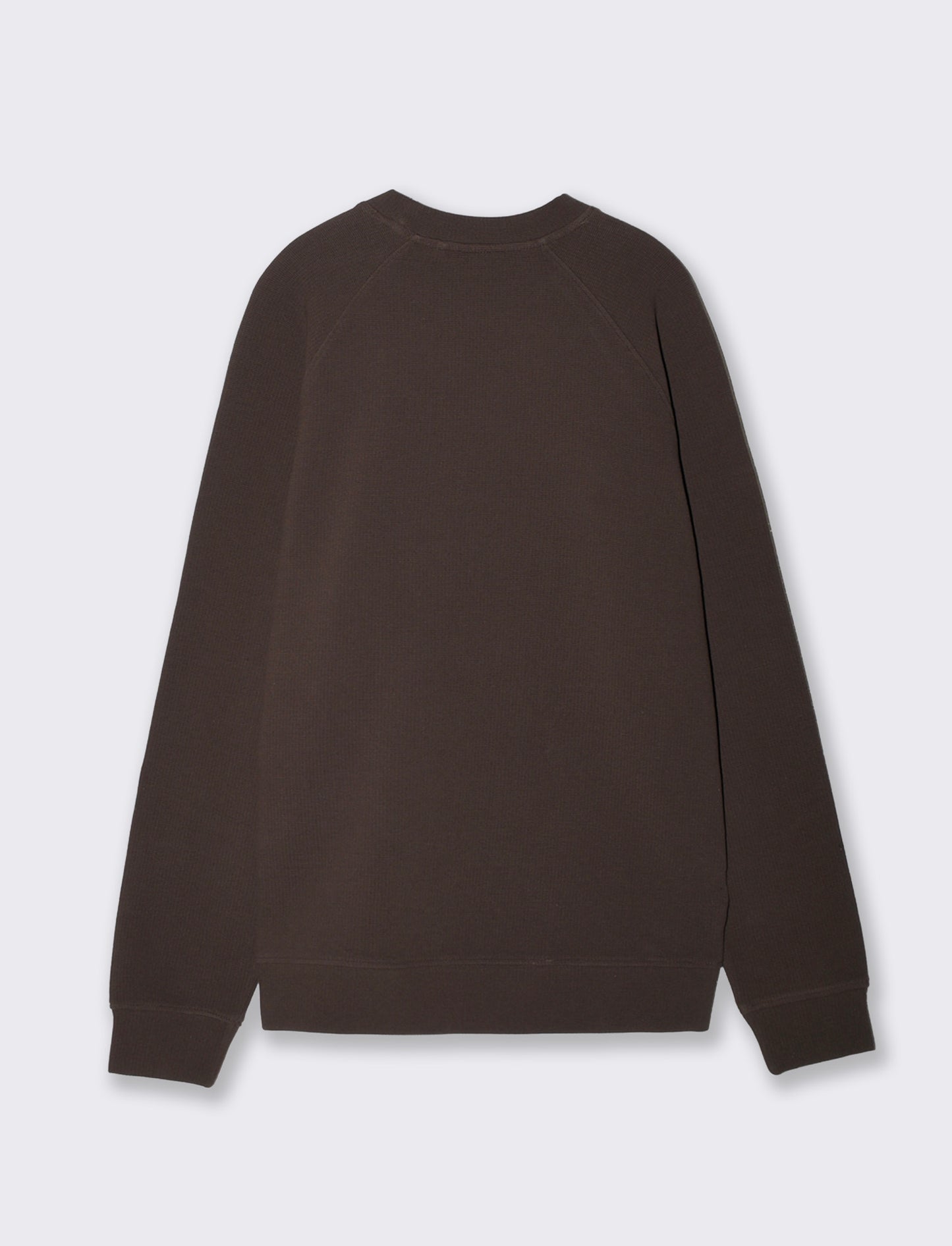 Felpa Jacquard Girocollo Regular Fit - Moro