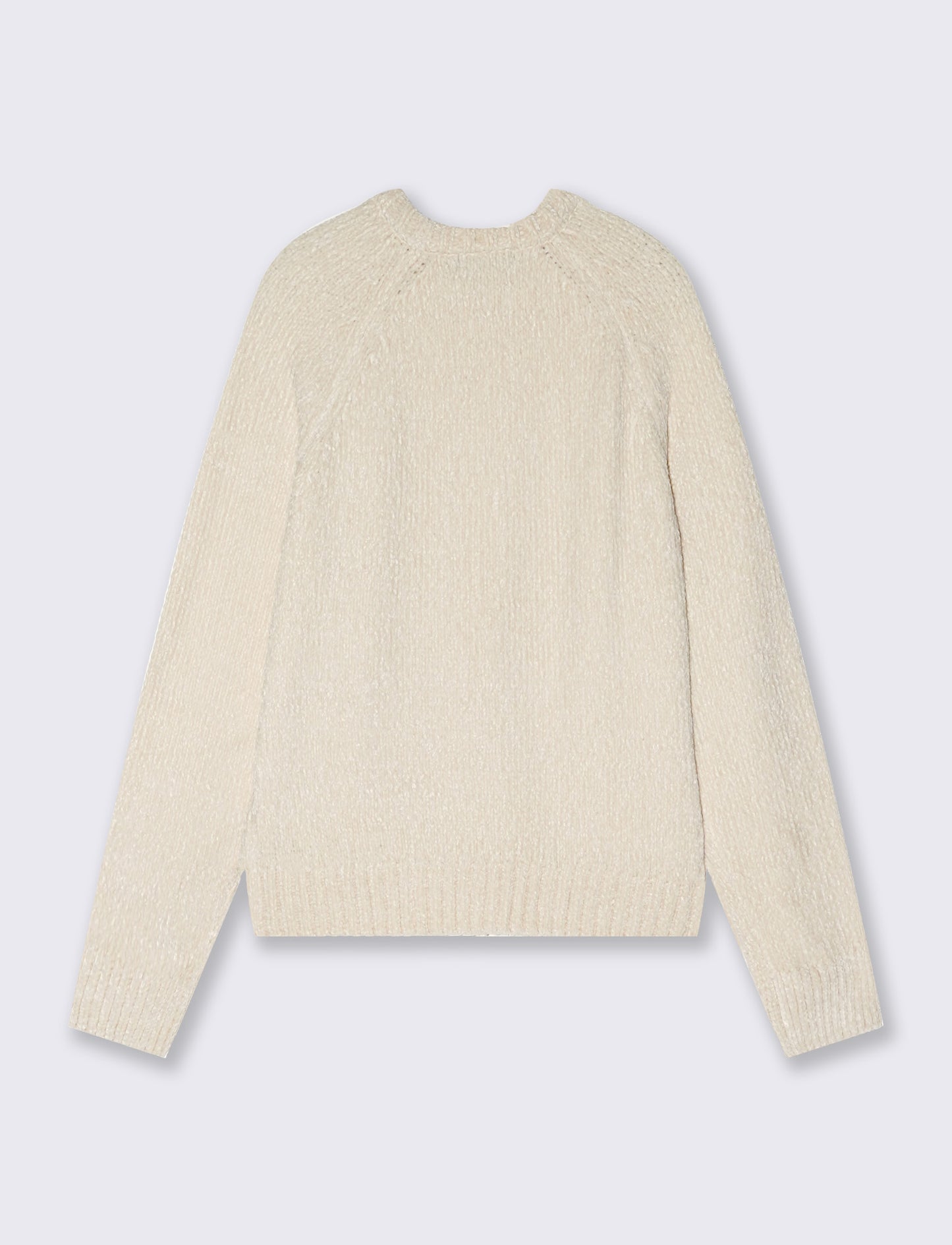PULLOVER IN CINIGLIA - Avorio