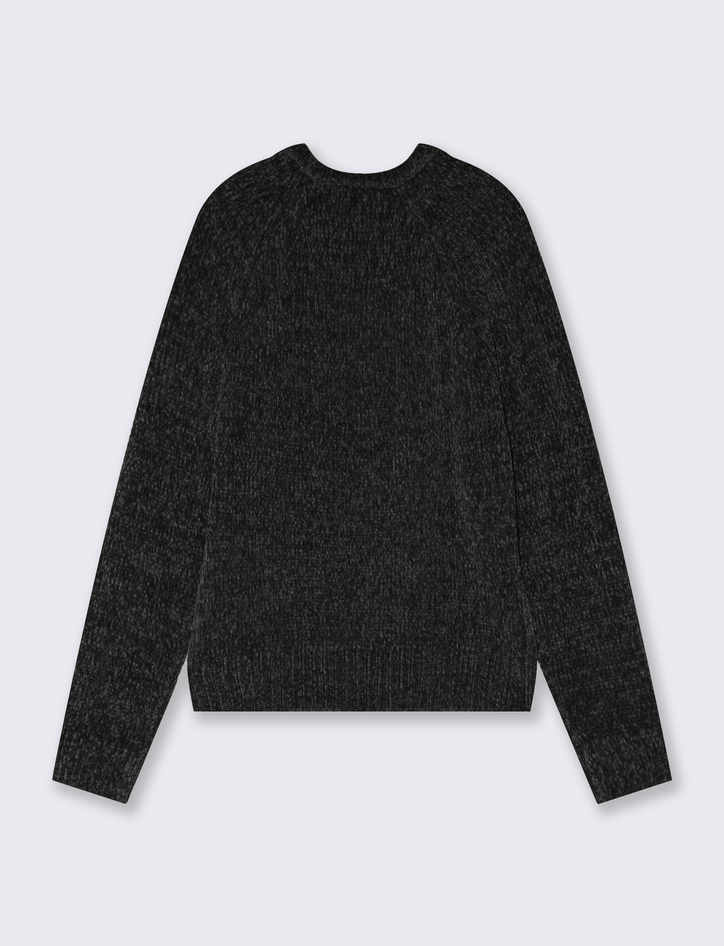 PULLOVER IN CINIGLIA - Nero