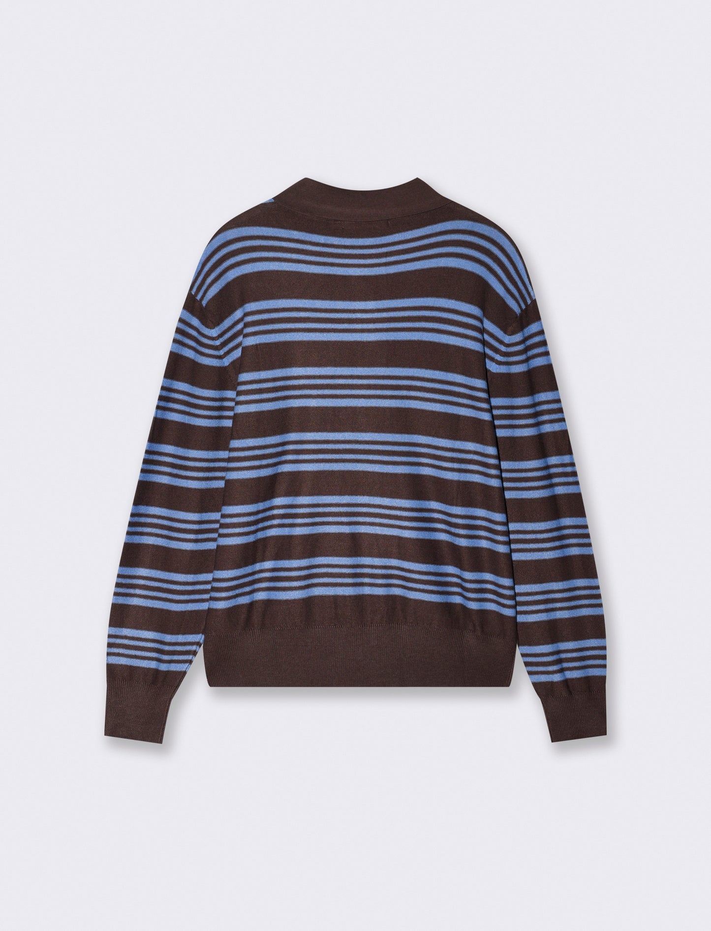 Maglia manica lunga con colletto elegante - var 1