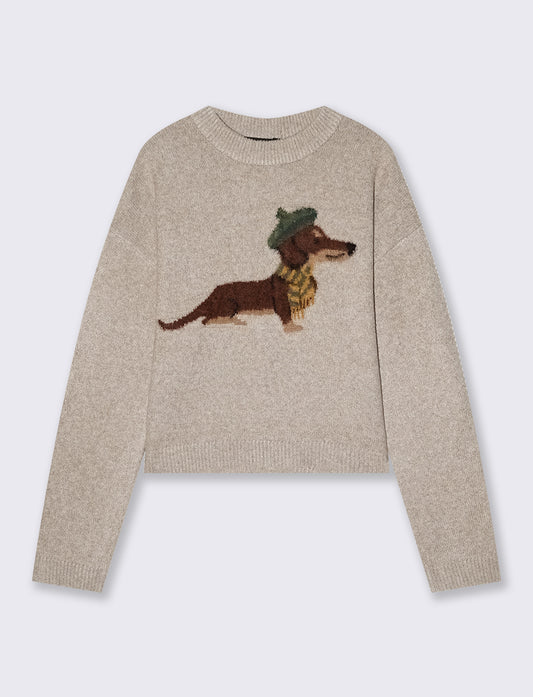 Sweater with original and unique print - 