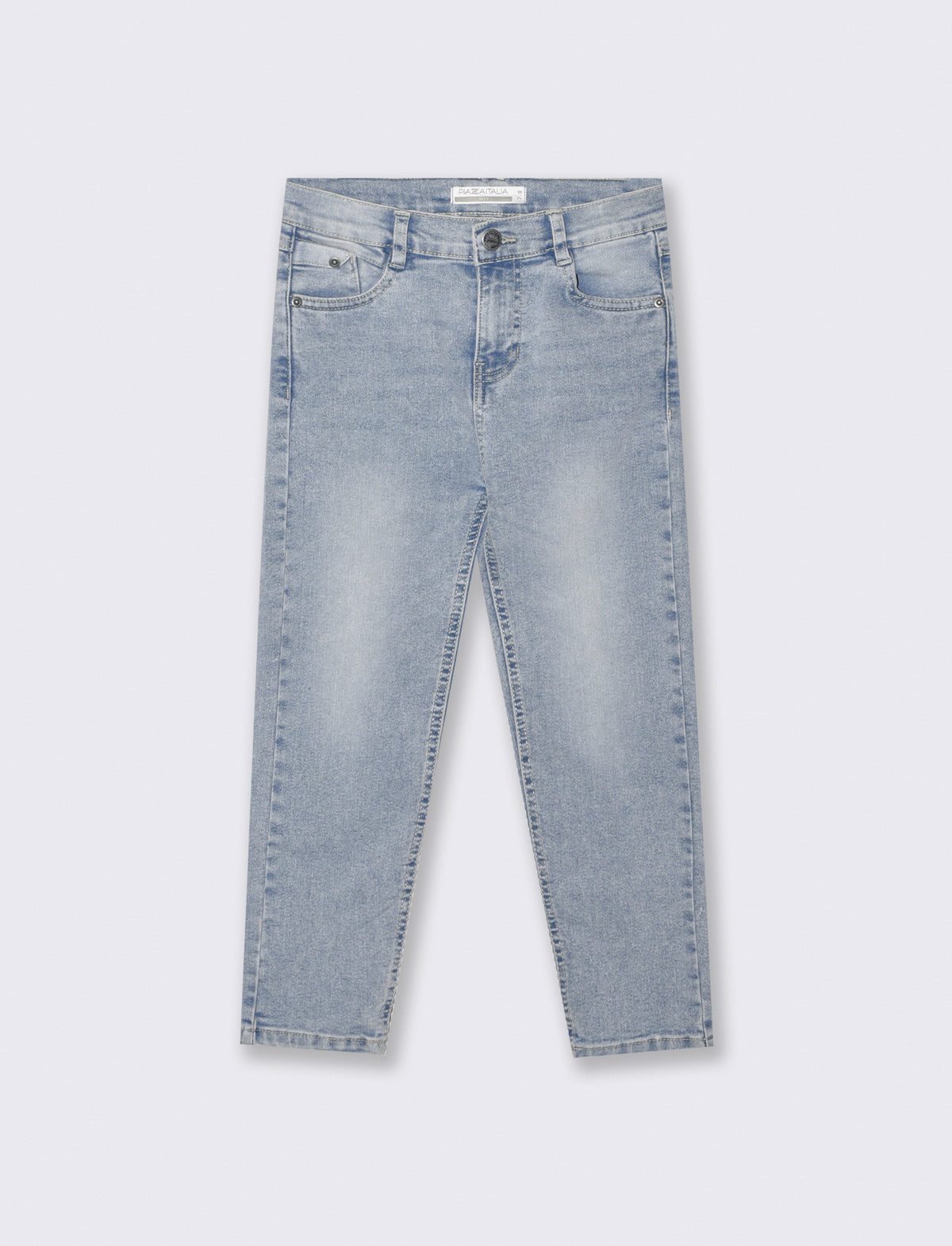 Jeans regular fit in cotone versatili - Denim chiaro