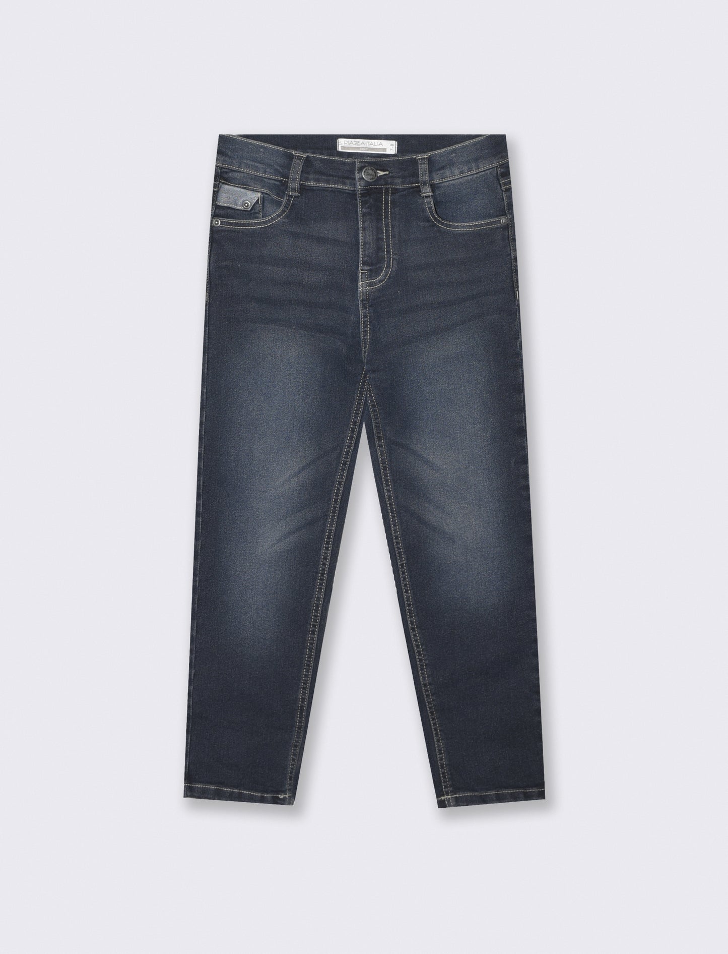 Jeans regular fit in cotone versatili - DENIM SCURO