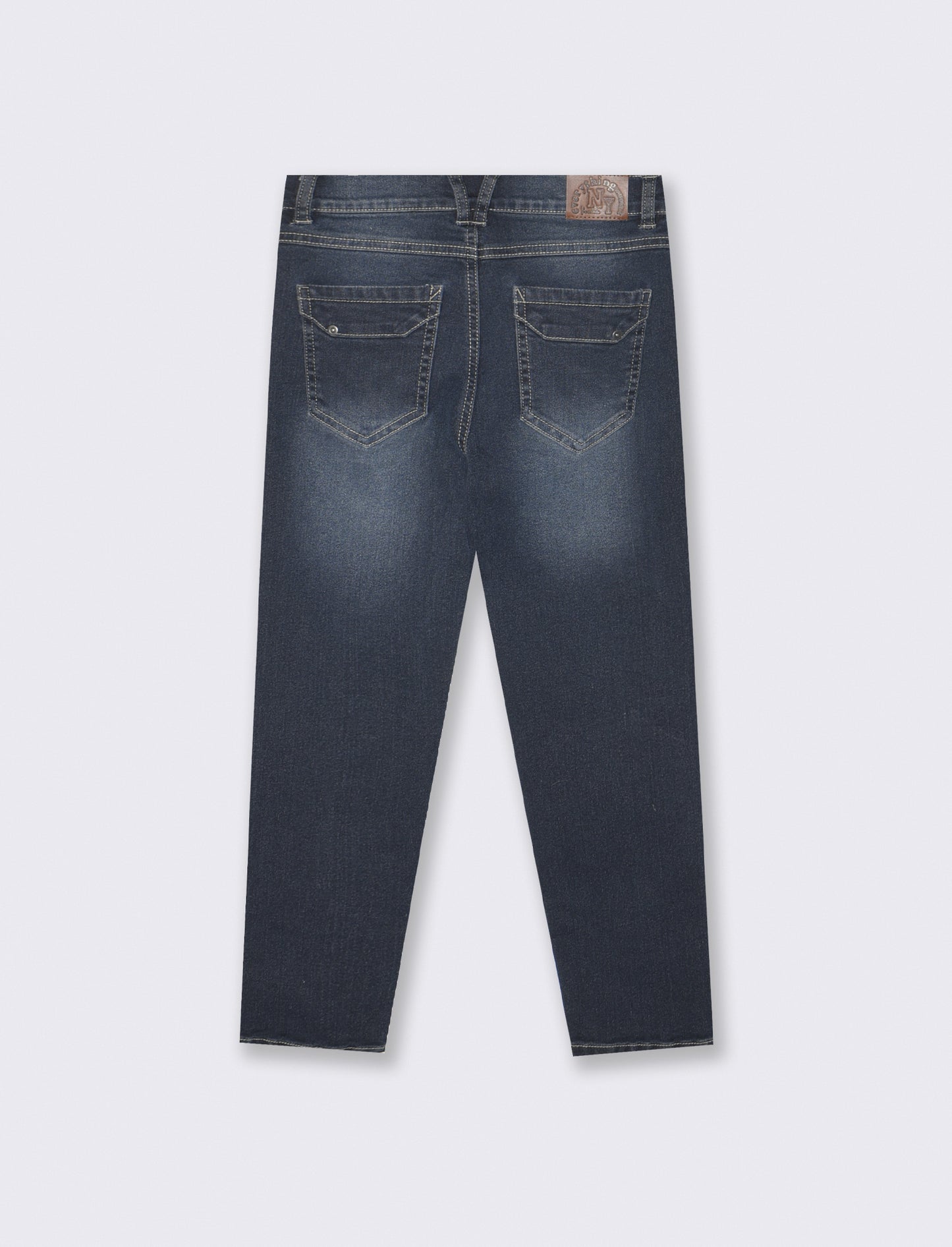 Jeans regular fit in cotone versatili - DENIM SCURO
