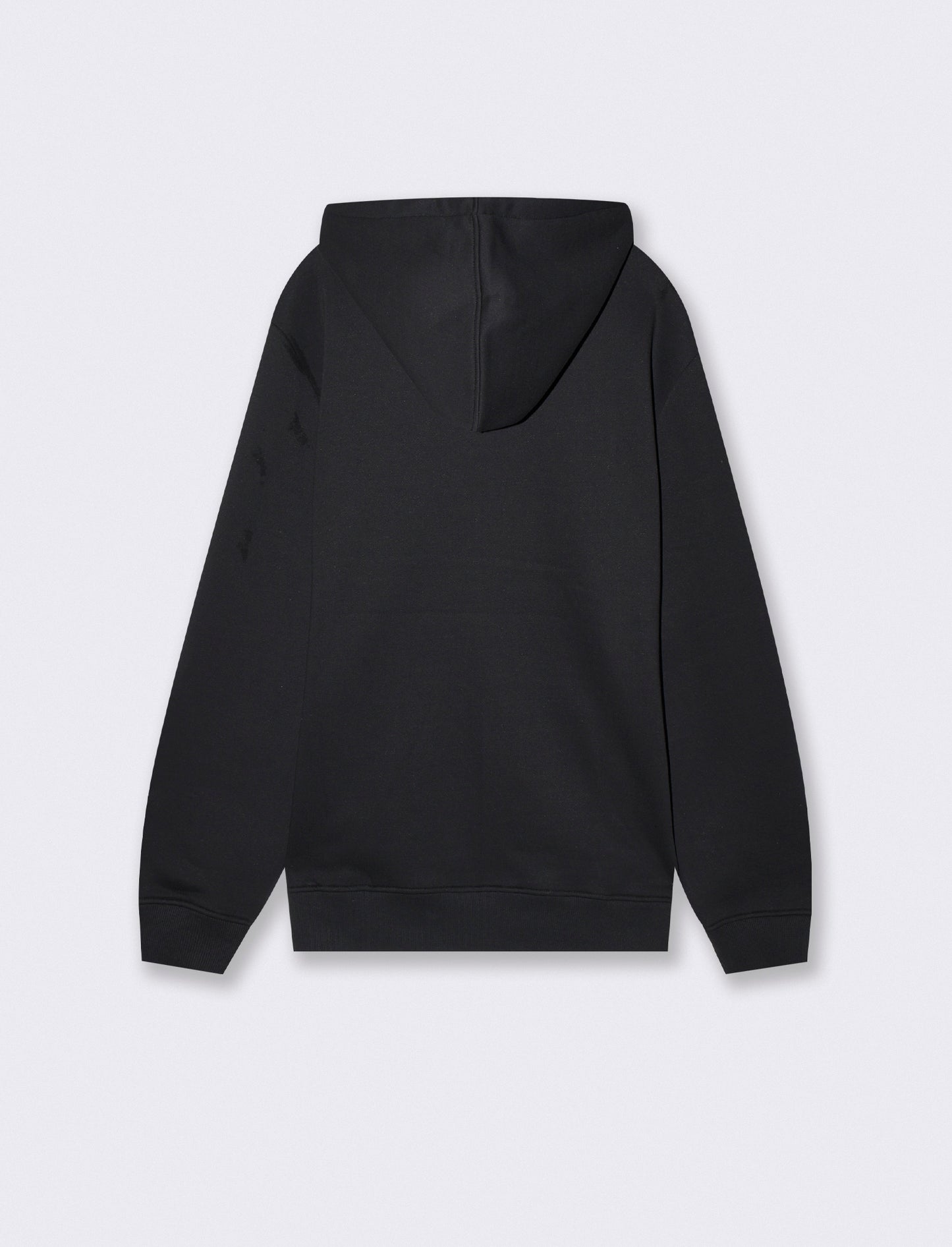 Basic Hoodie with Kangaroo Pocket - Black
