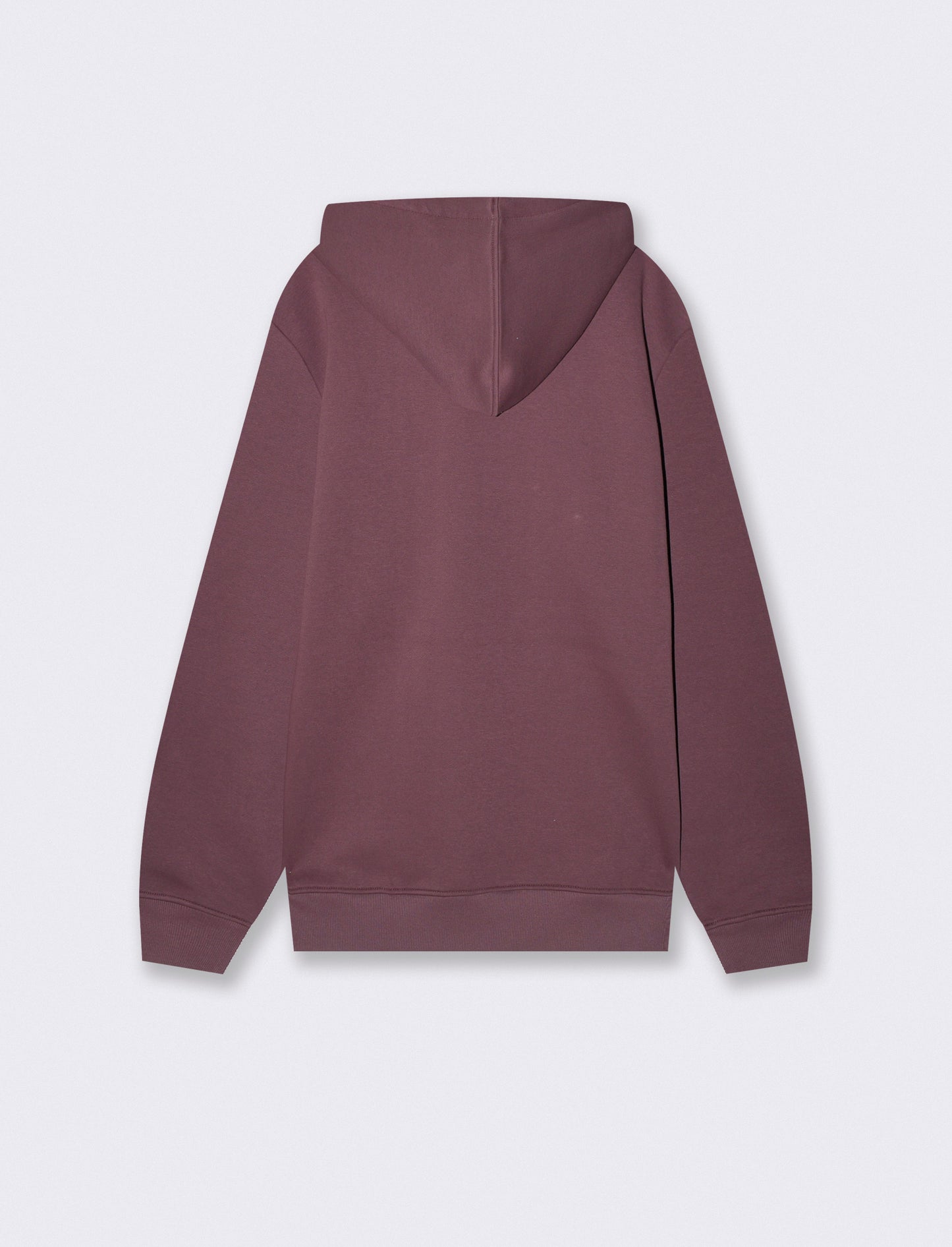 Basic Hoodie with Kangaroo Pocket - Red