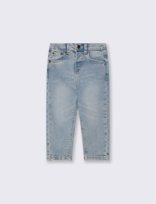 Jeans neonato modello straight disponibile - Denim chiaro