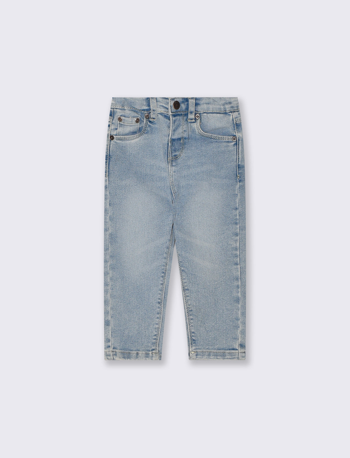 Jeans neonato modello straight disponibile - Denim chiaro