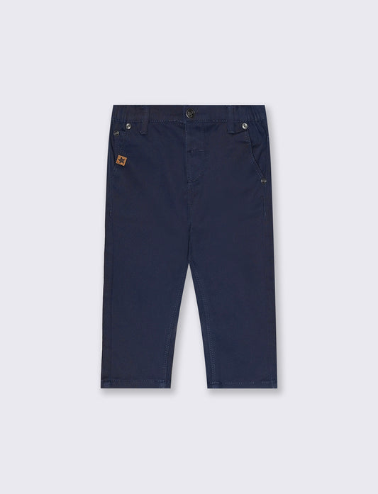Pantaloni in twill versatili e pratici - Blu