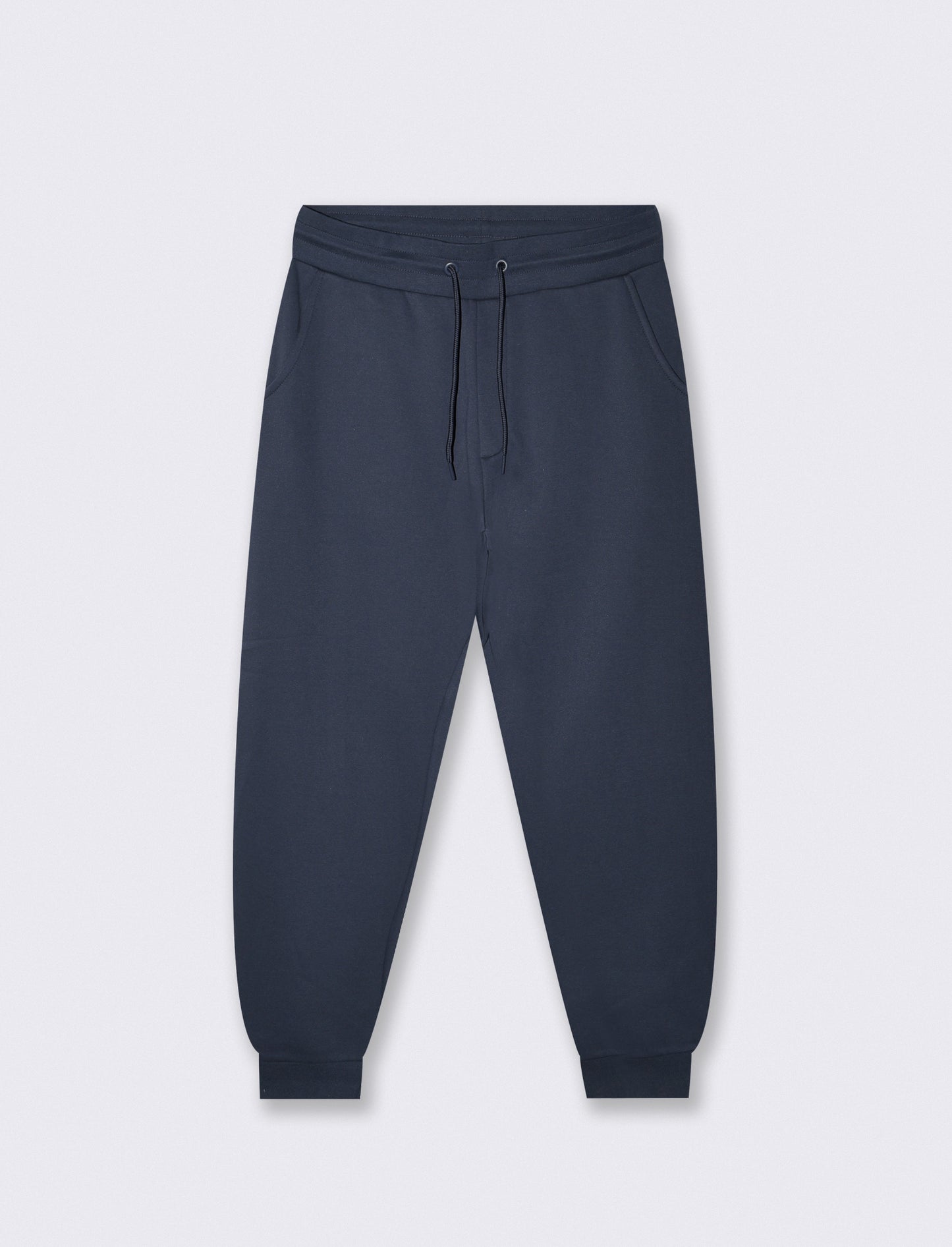 Basic Fleece Jogger Pants - Blue