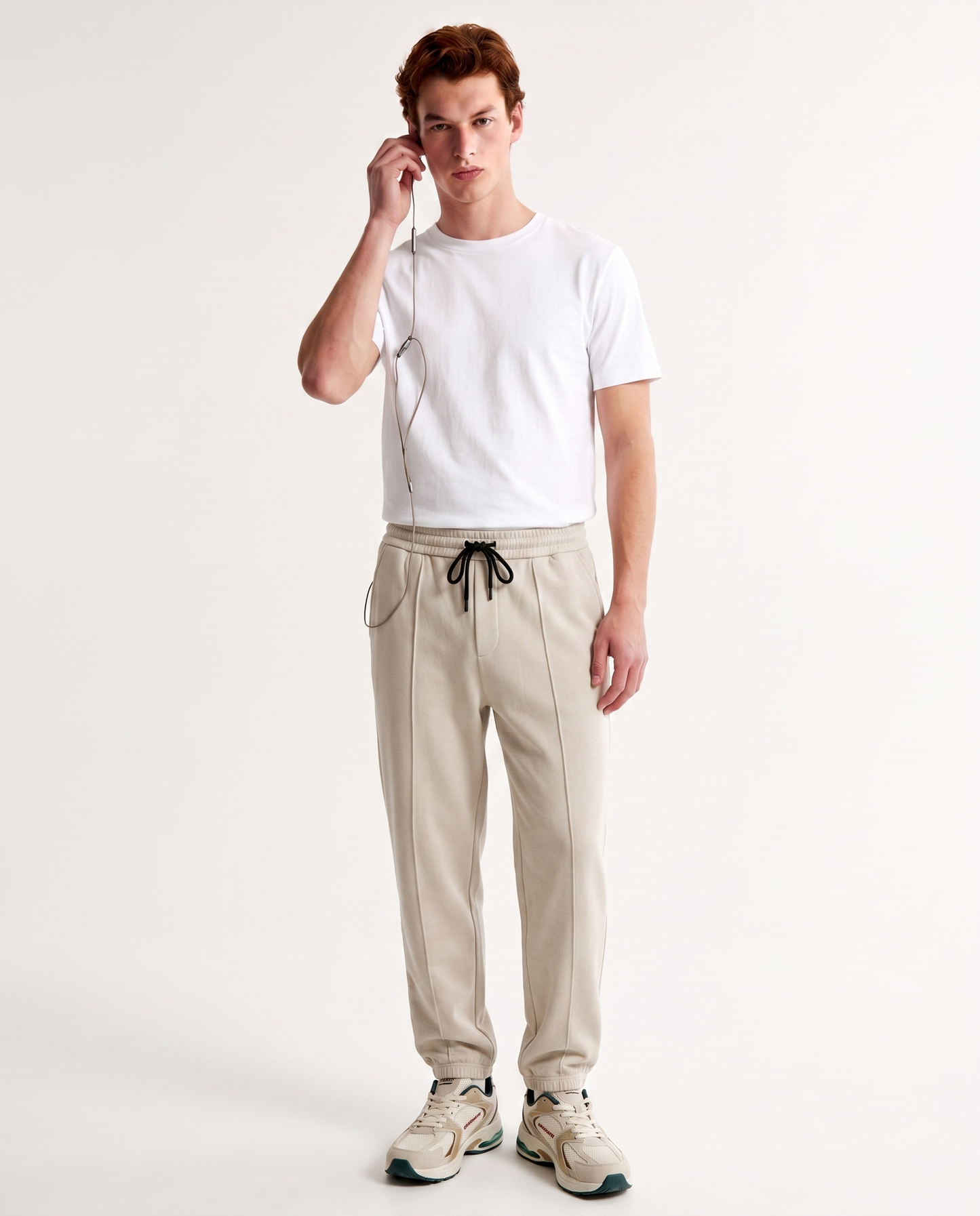 Baggy Comfort Fleece Jogger Pants - Grey