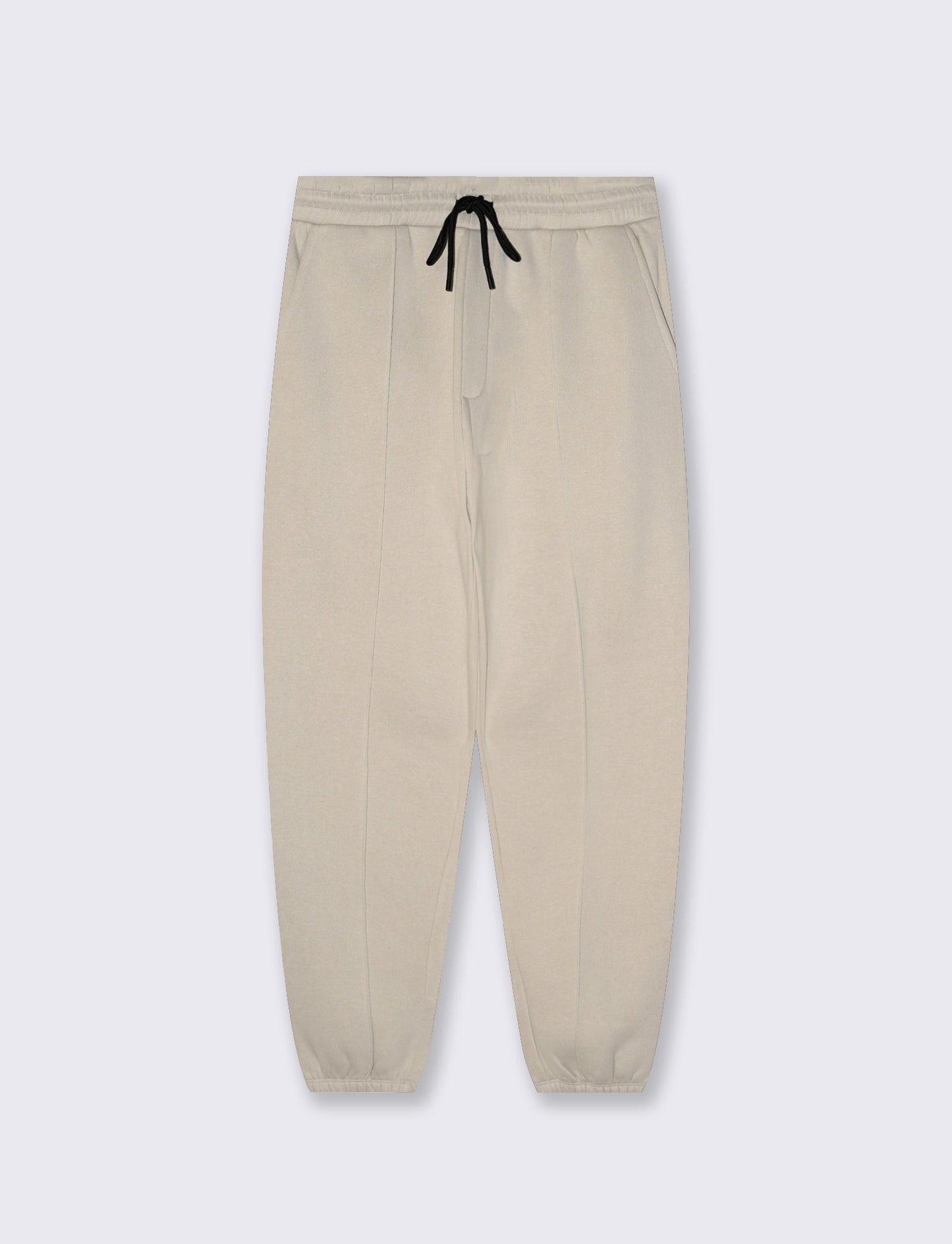 Baggy Comfort Fleece Jogger Pants - Grey
