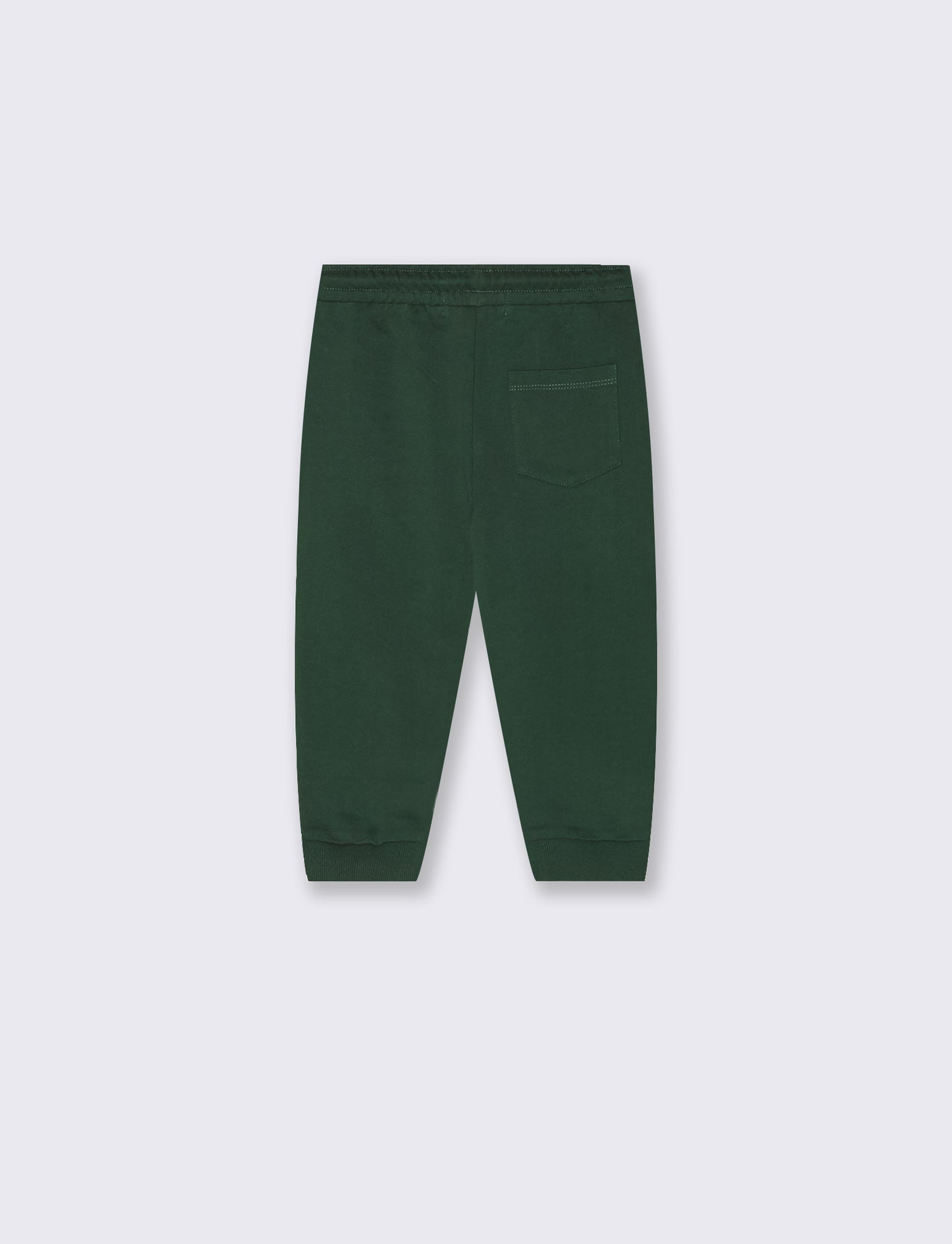 Pantafitness Pantaloni in felpa con tagli - Verde abete