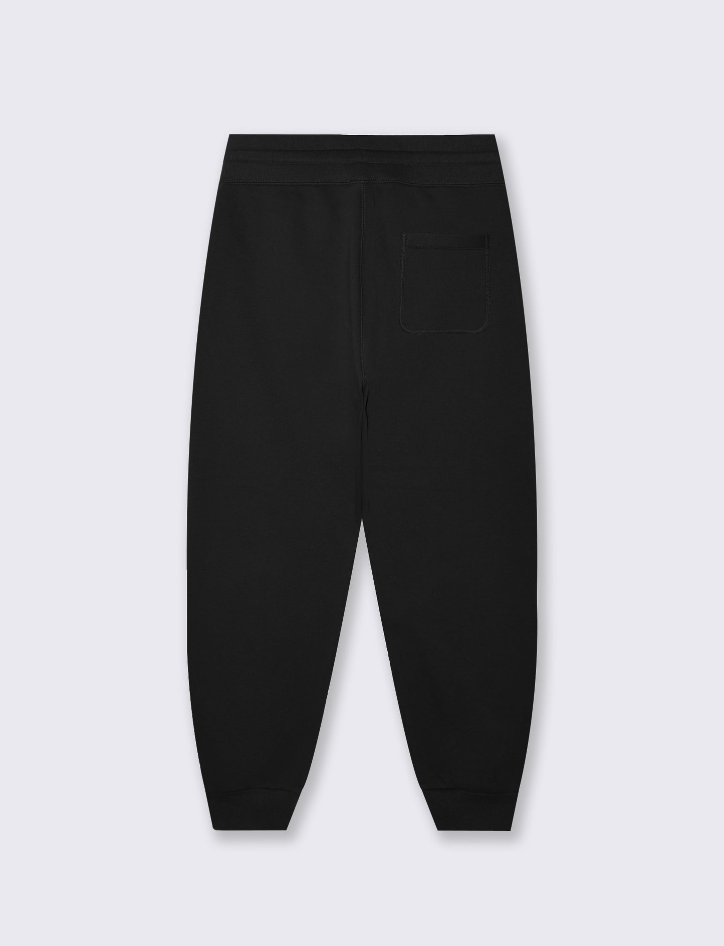 Baggy Fit Sweatpants in Cotton Blend - Black