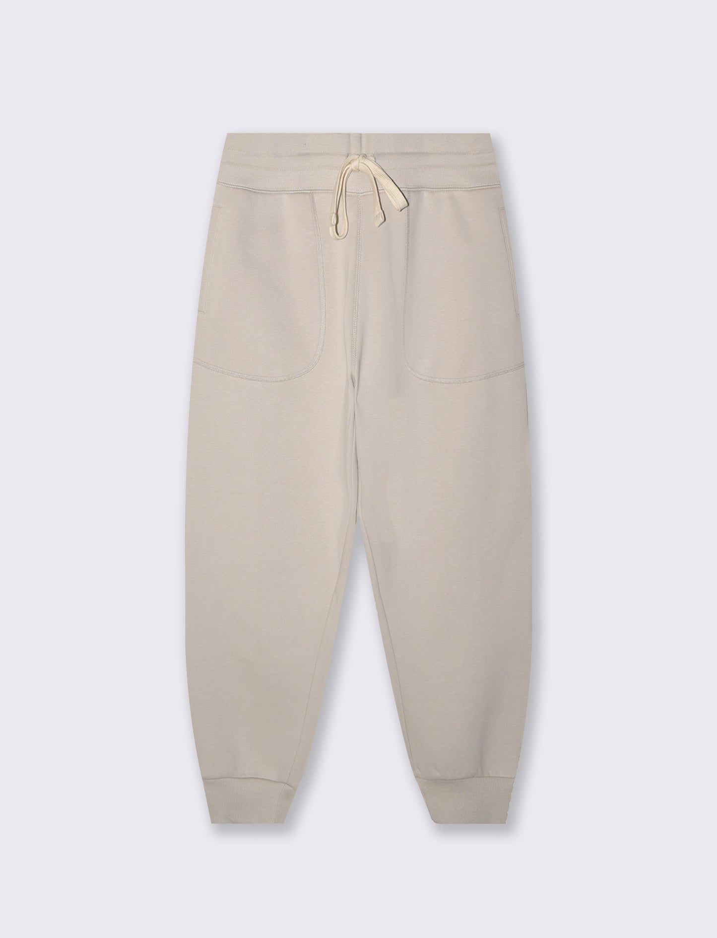 Baggy Fit Sweatpants in Cotton Blend - Grey
