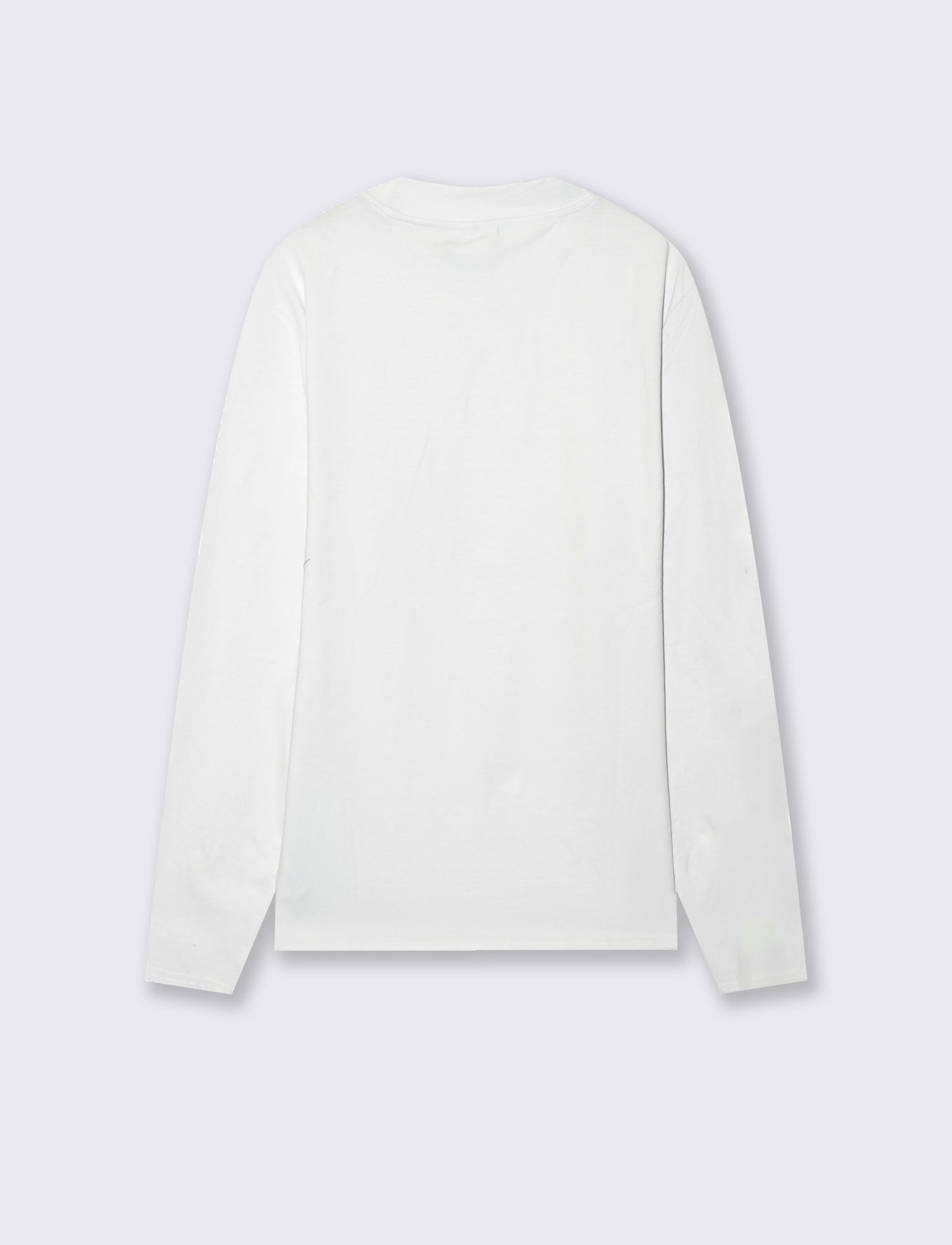 T-shirt lupetto maniche lunghe slim fit - Bianco
