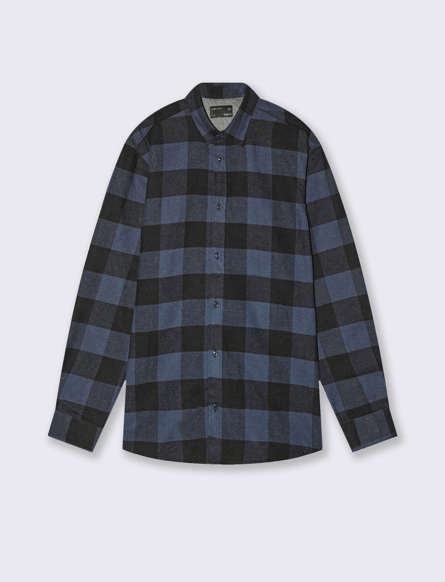 Camicia a quadri in flanella regular fit - Avion
