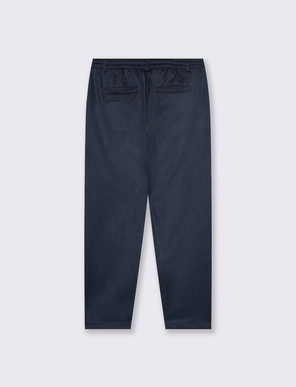Pantaloni Chino Jogger Nido d'Ape Stretch - Blu