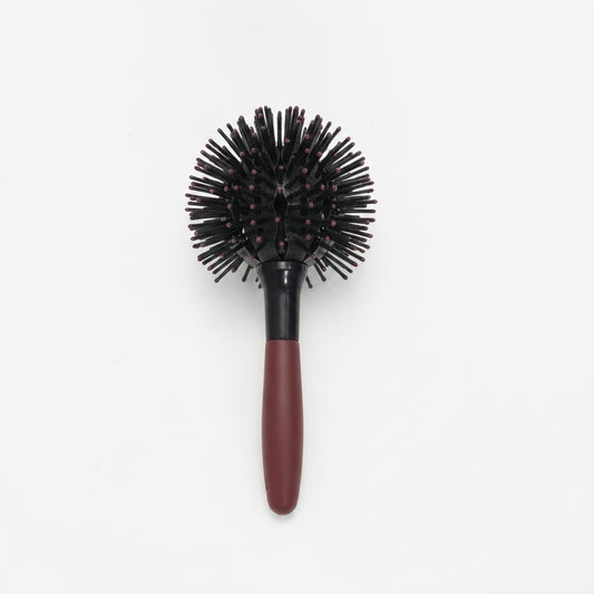 Spherical Curling Brush - Red