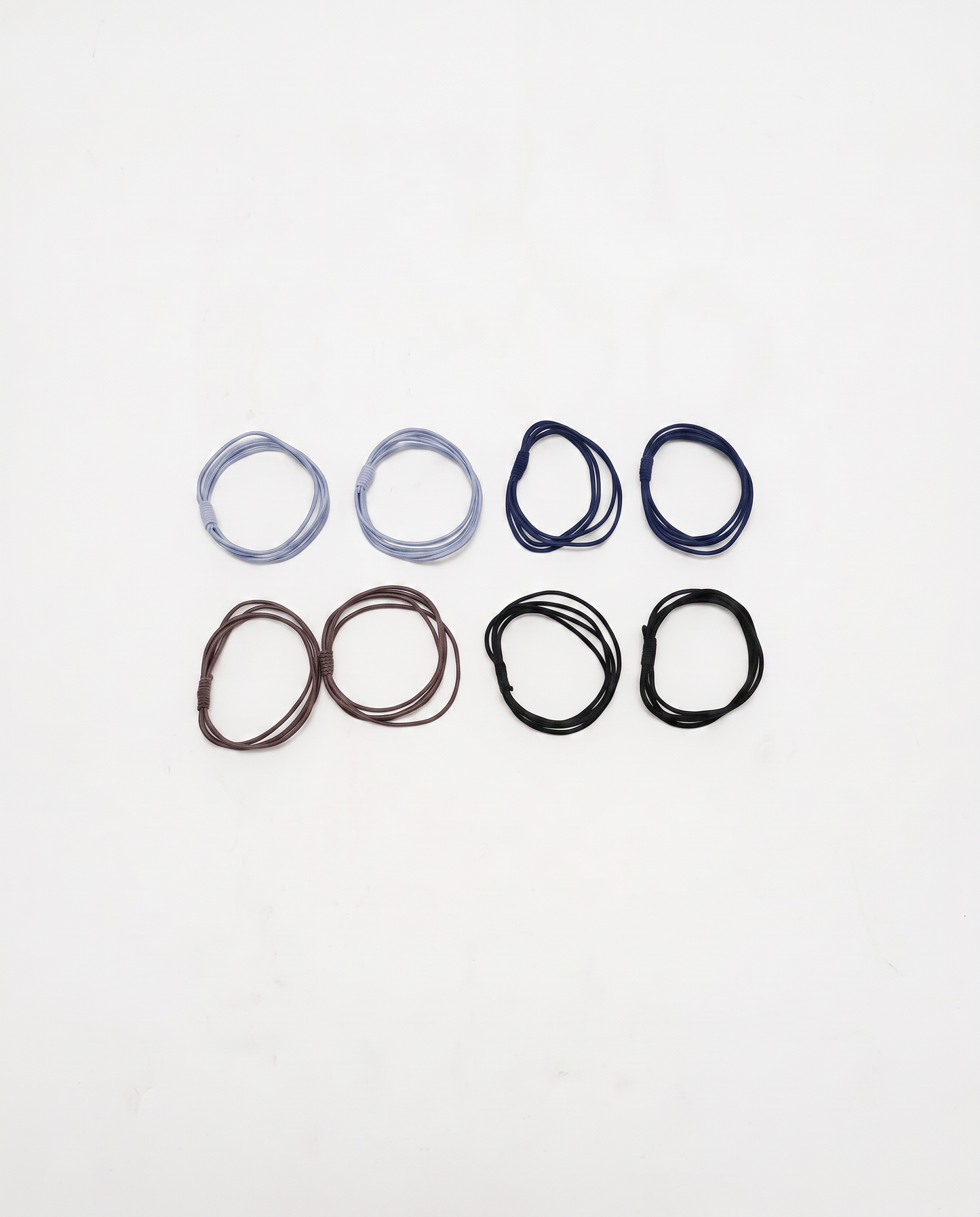 Set elastici con nodi - Nero