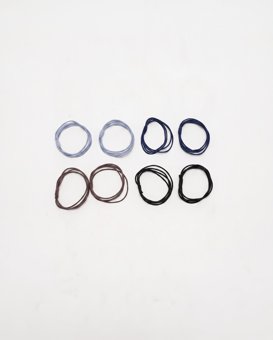 Set elastici con nodi - Nero