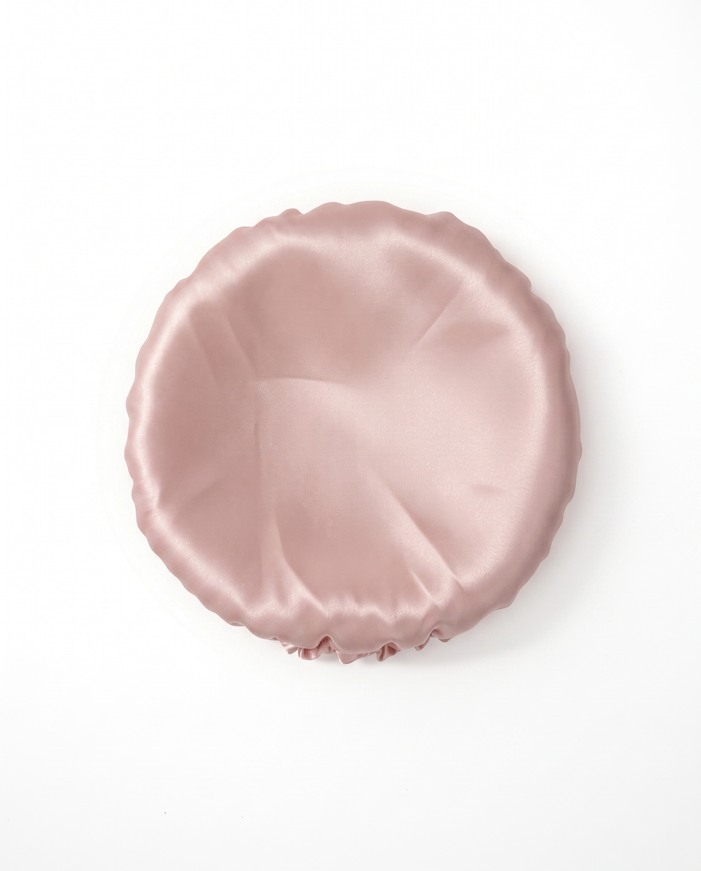 Cuffia doccia in satin con spugna interna - Rosa