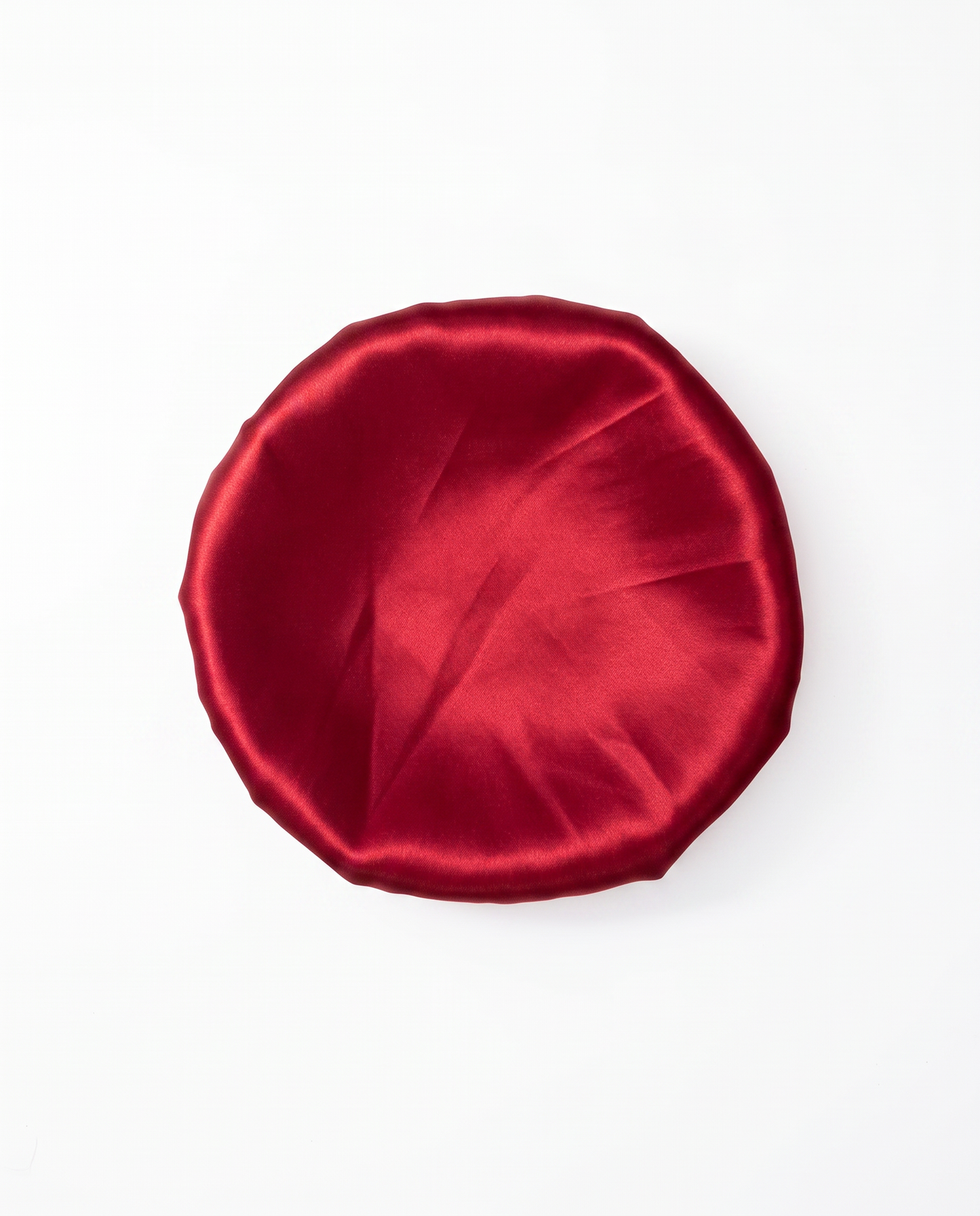 Cuffia doccia in satin con spugna interna - Bordeaux