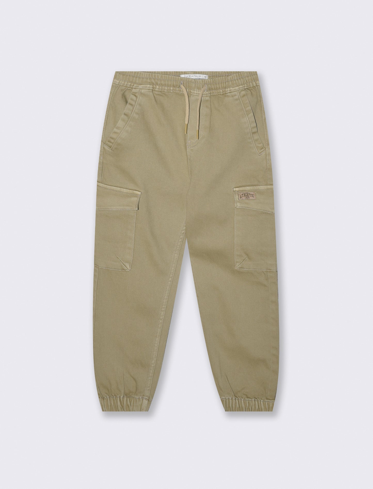 Jogging and knit cargo pants - Beige