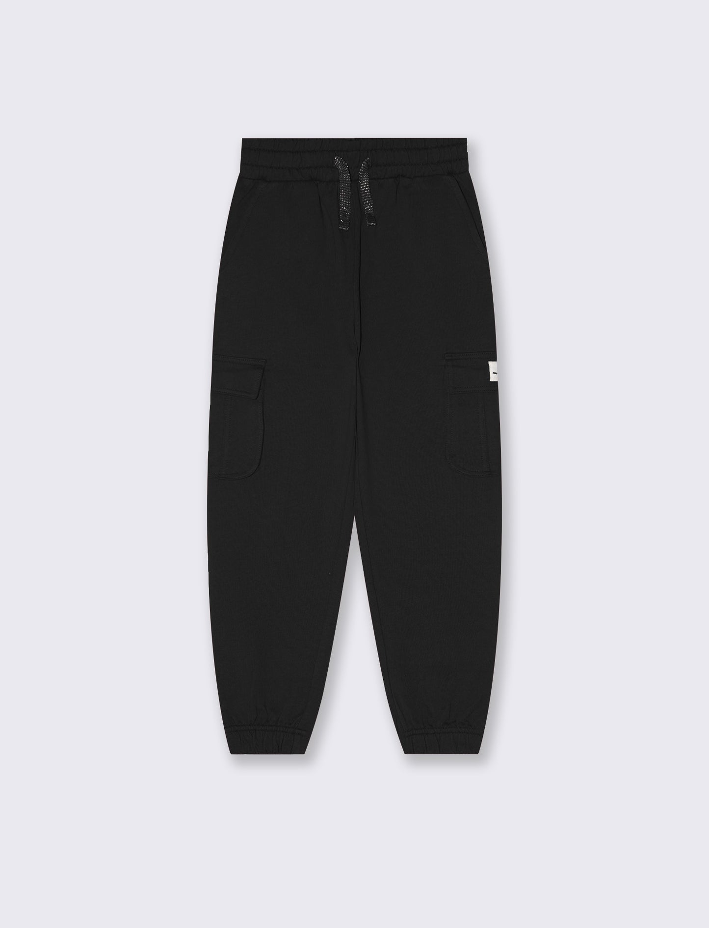 Pantafitness Jogger in felpa per bambina - Nero