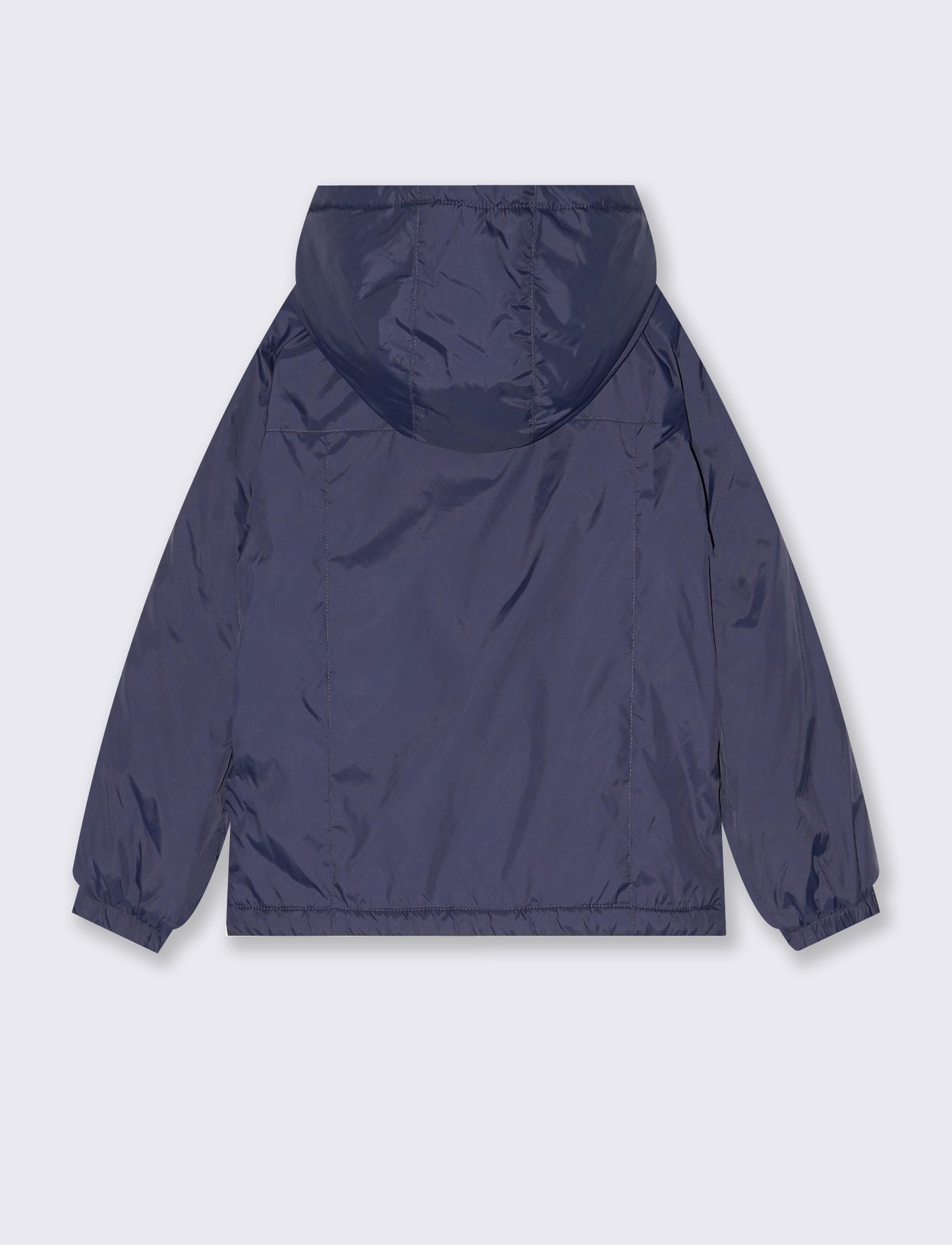 GIUBBOTTO LEGGERO CON CAPPUCCIO - Blu