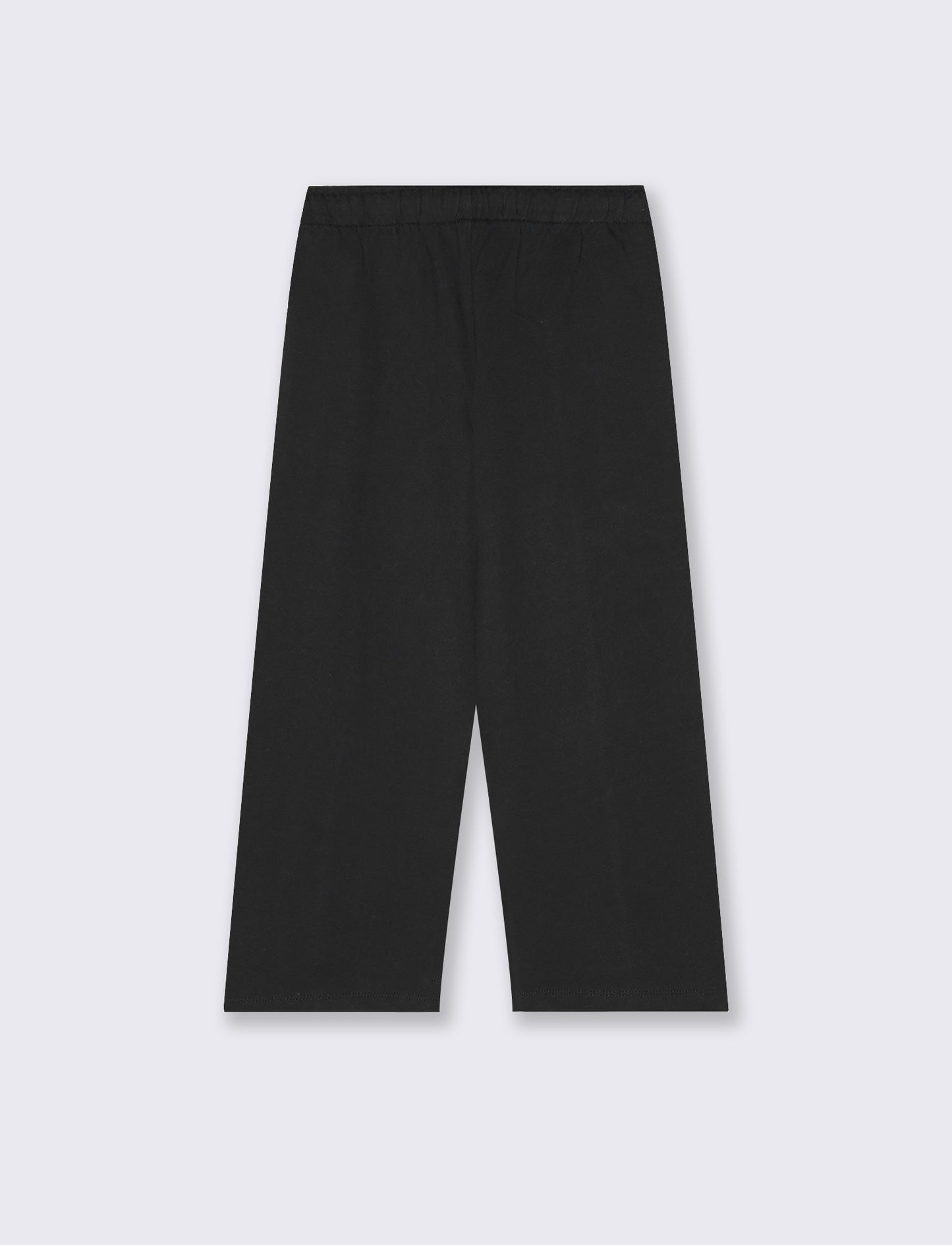 Pantafitness Jogger in Cotone per Bambina - Nero