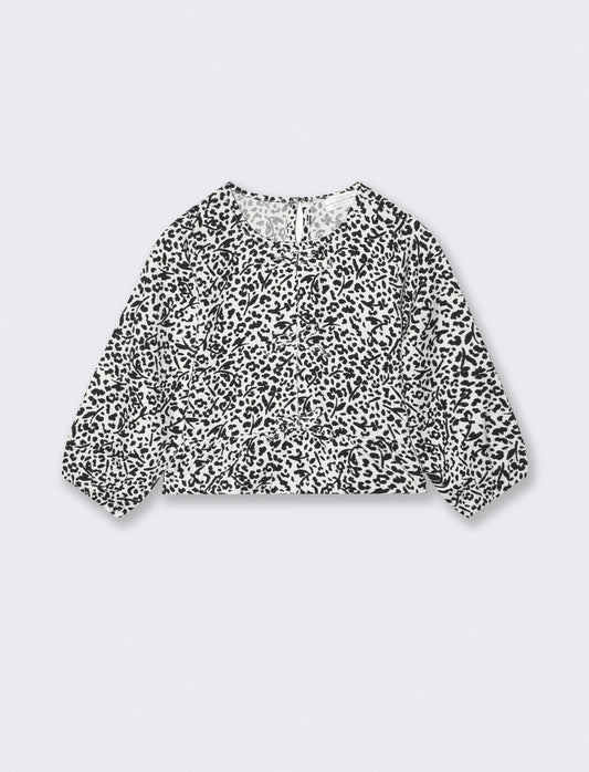 Camicia fantasia con fiocchi e volant - Fantasia