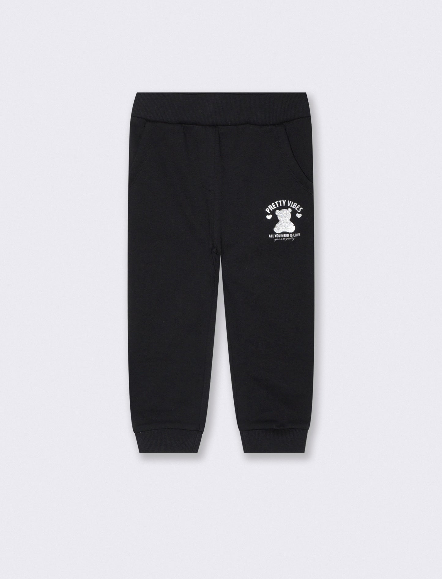Felpa con zip e collo alto in cotone - Nero