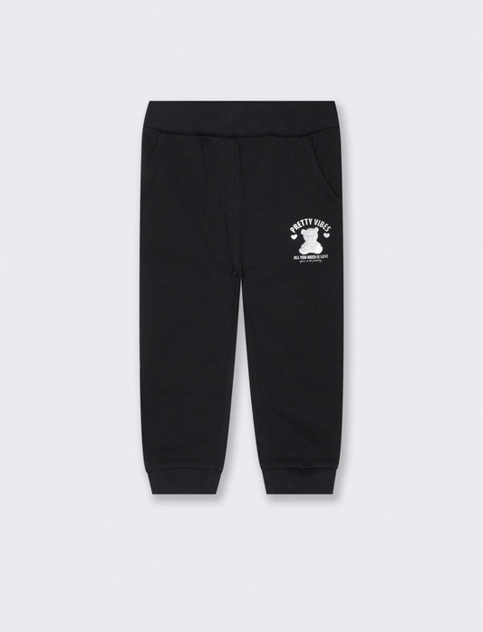 Felpa con zip e collo alto in cotone - Nero