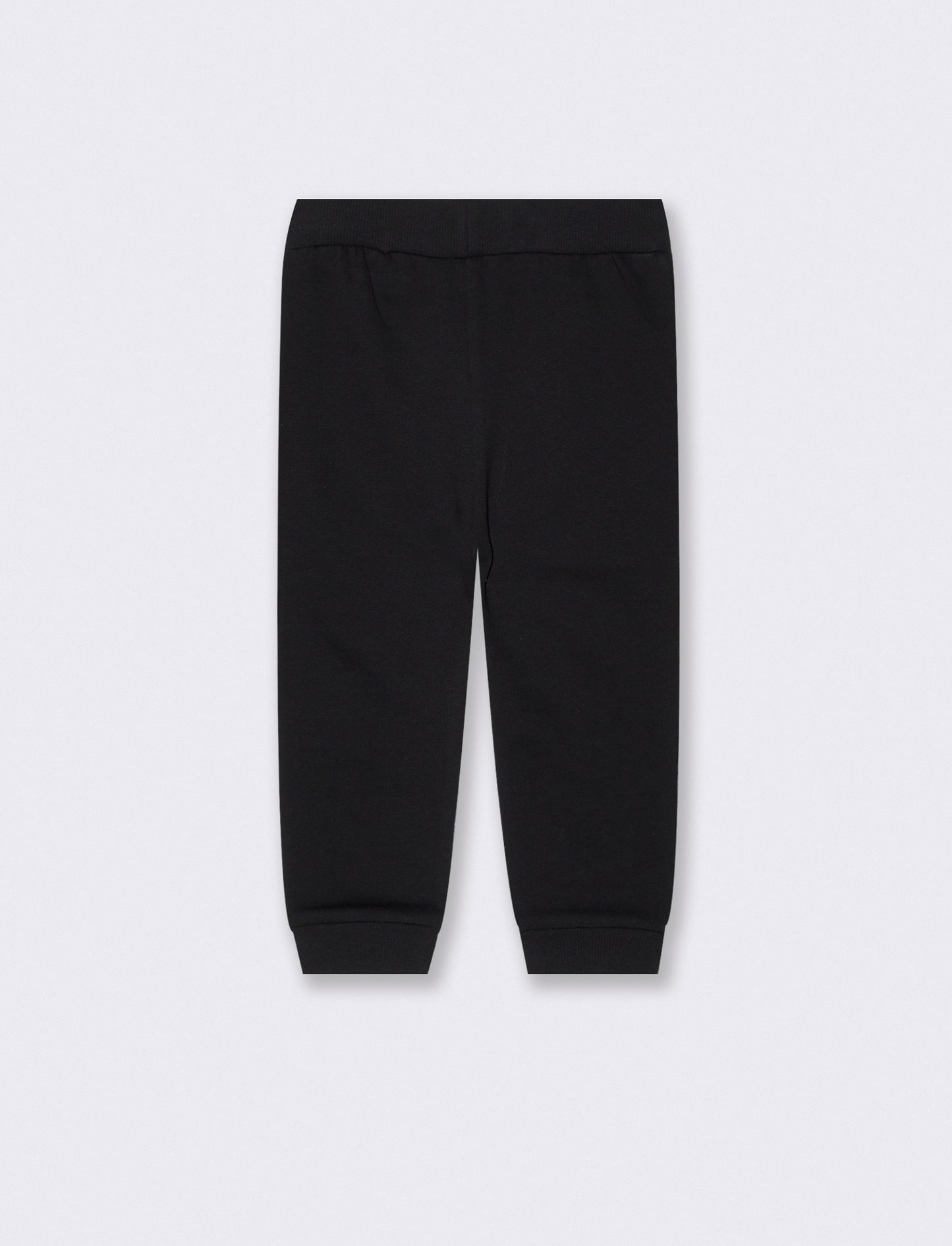 Felpa con zip e collo alto in cotone - Nero