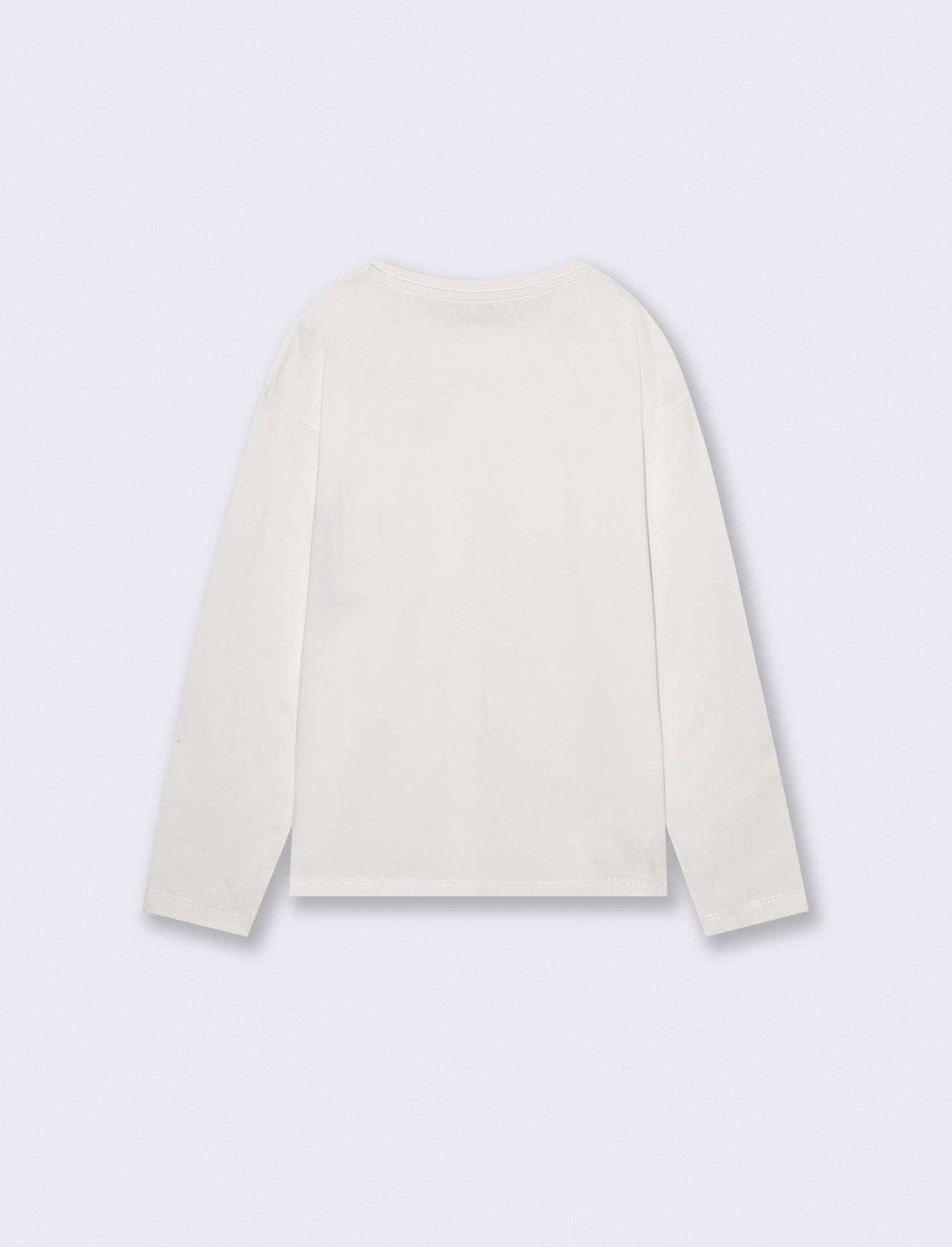 Versatile Cotton Double Pocket T-shirt - White