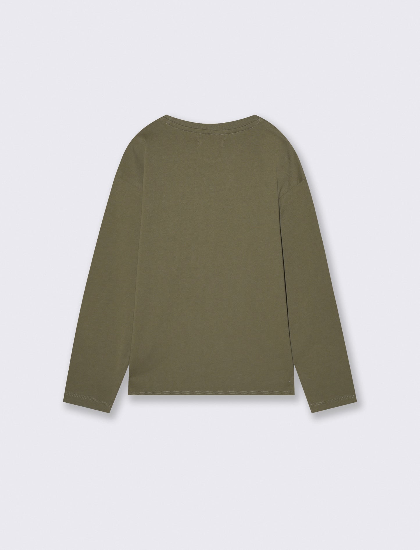 T-shirt Doppio Taschino Cotone Versatile - Verde militare