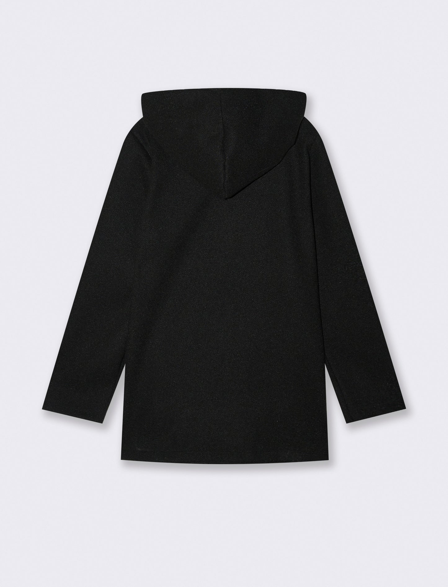 Cappotto con cappuccio - Nero