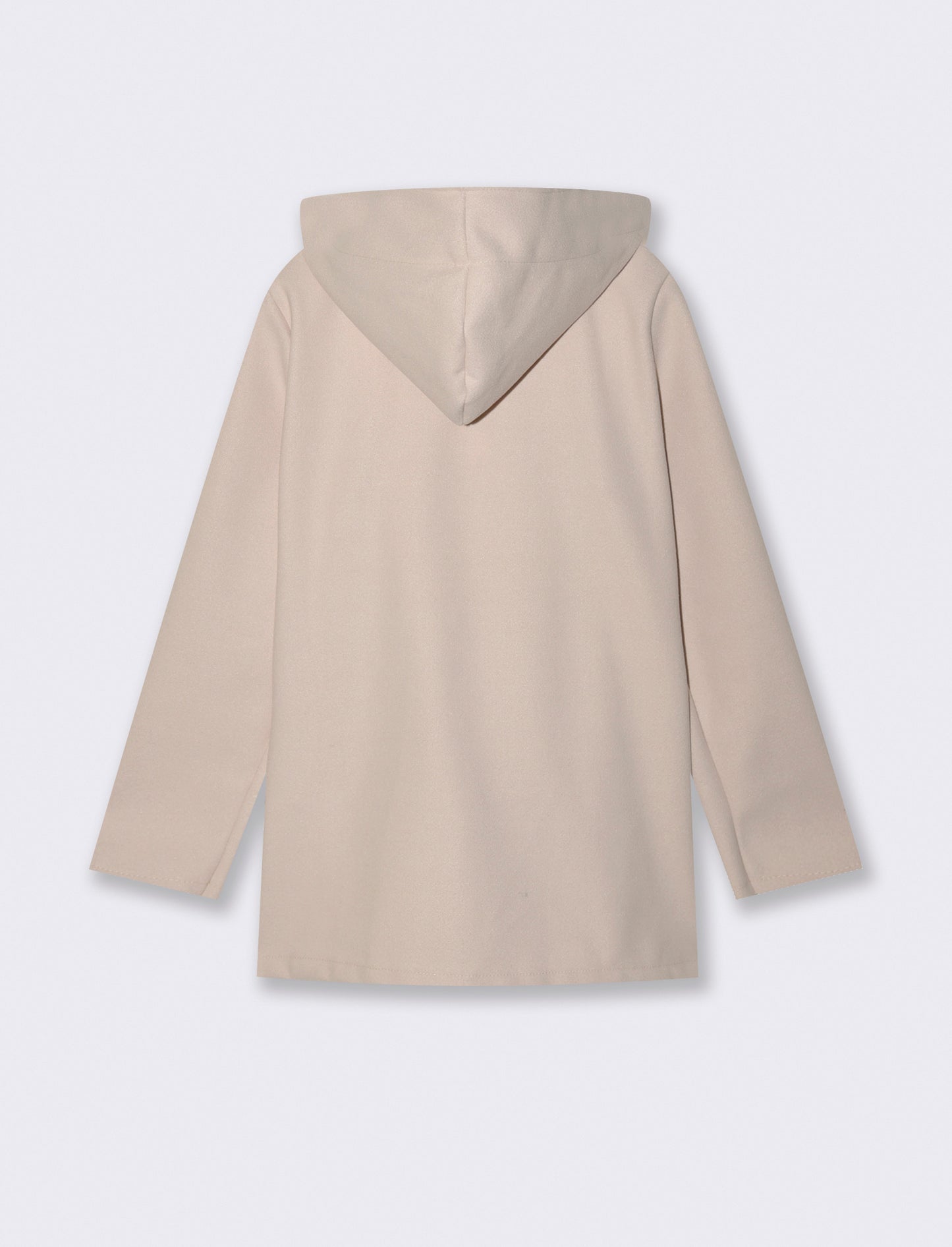 Cappotto con cappuccio - Vaniglia
