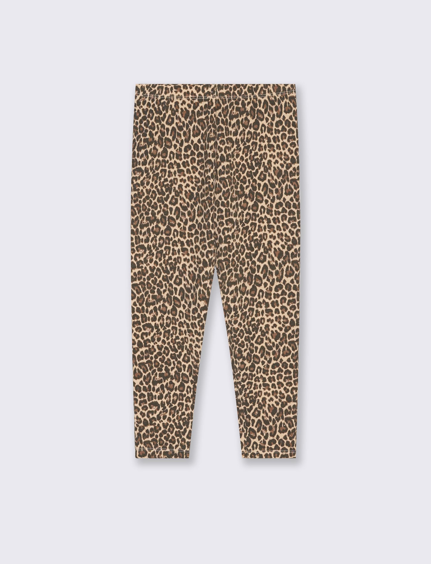 Leggings elasticizzati in cotone per bambina - Maculato