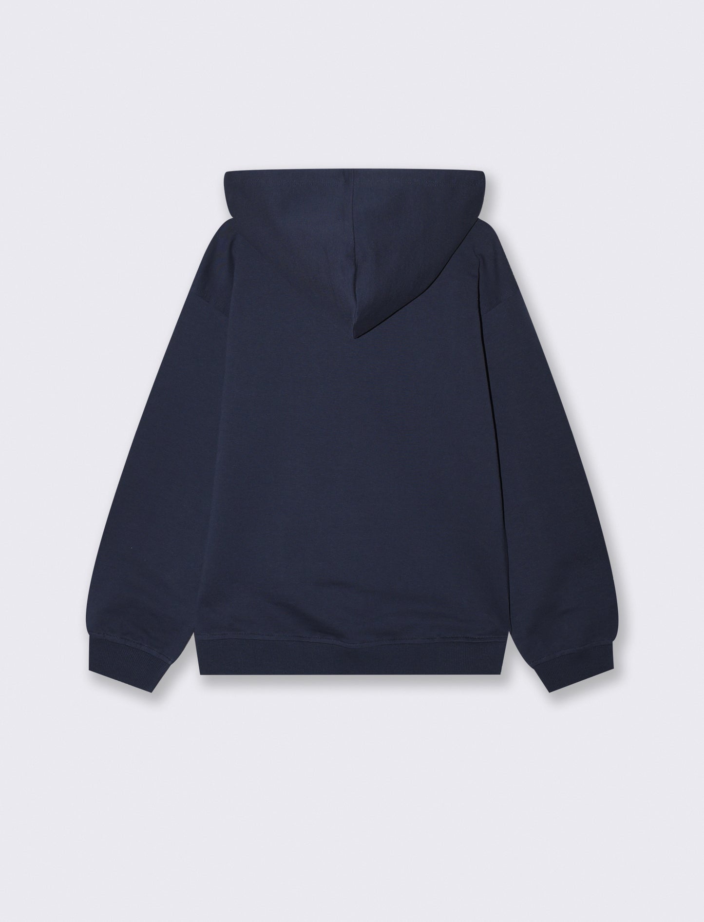 Soft Cotton Hoodie - Blue