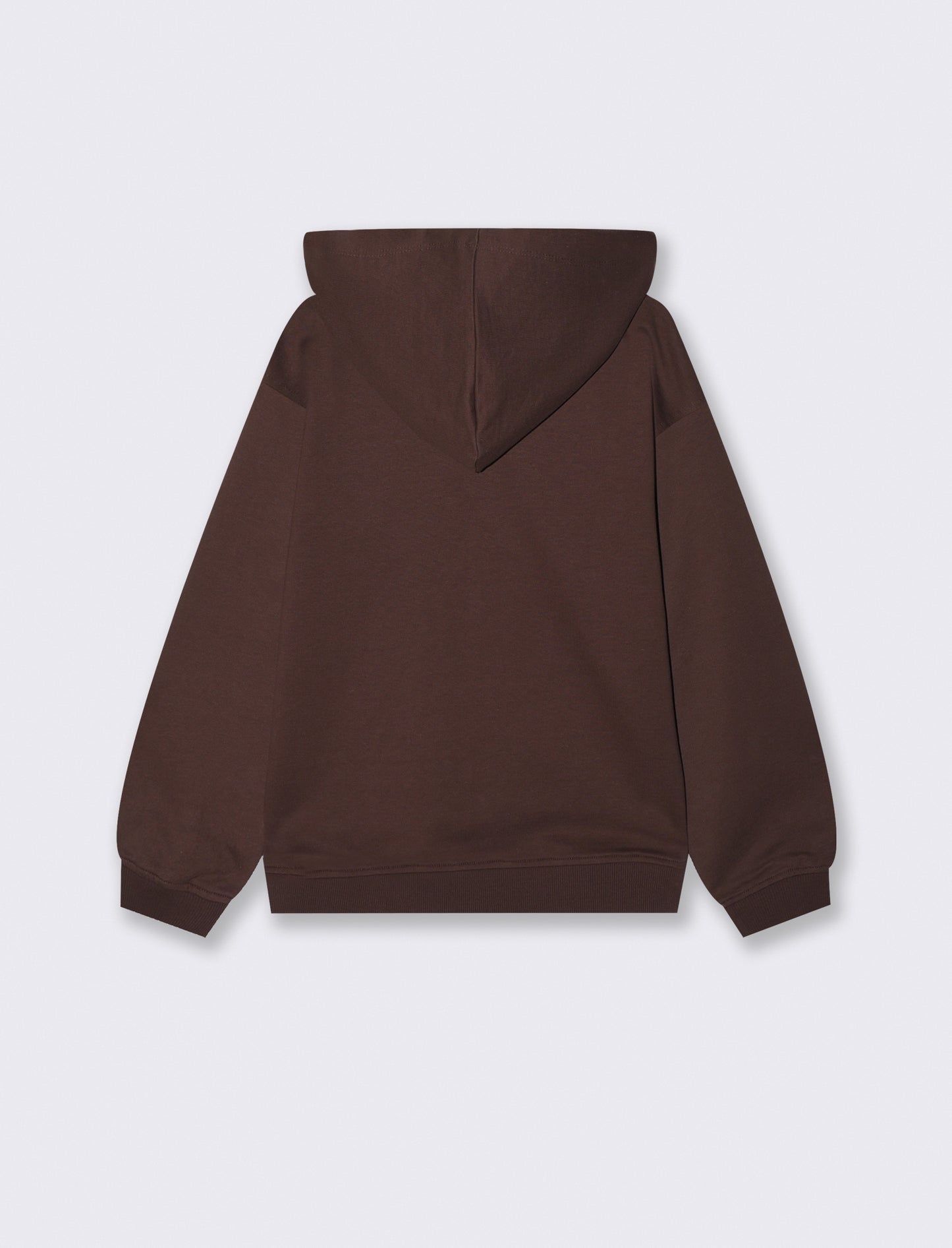 Soft Cotton Hoodie - Brown