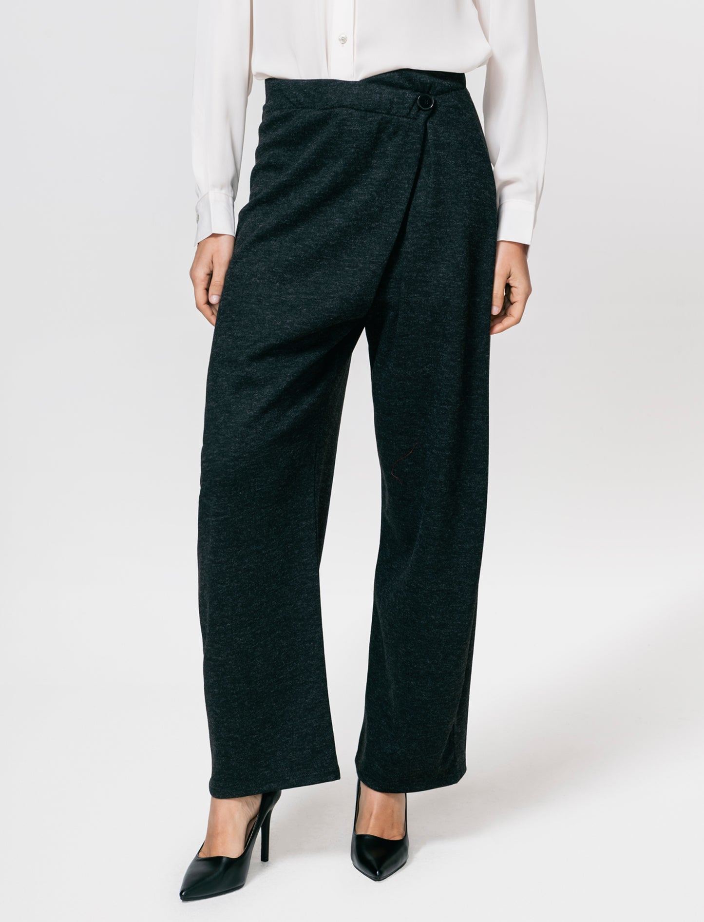 Pantalone in maglia - Nero